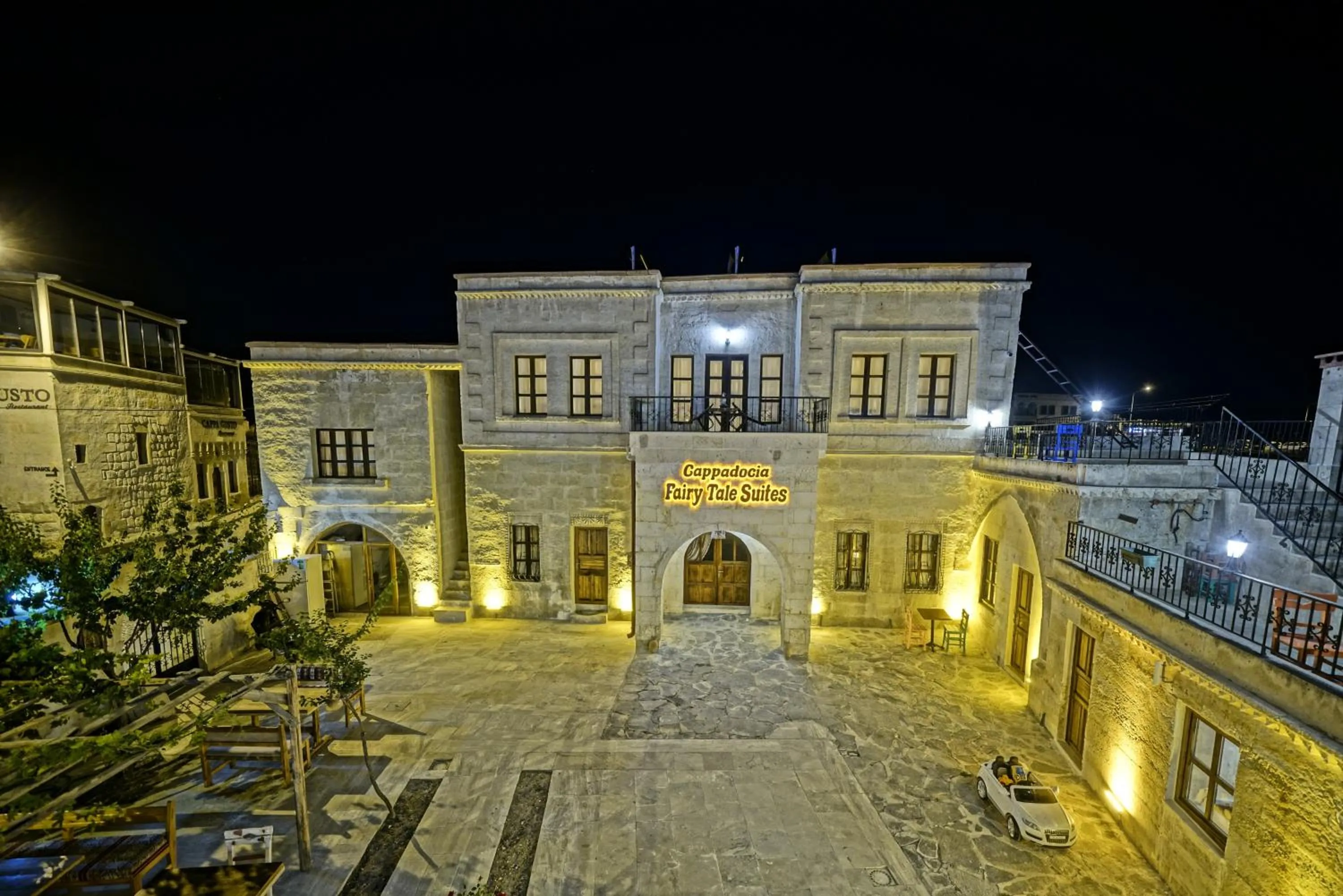 Bird's eye view in Cappadocia Fairy Tale Suites