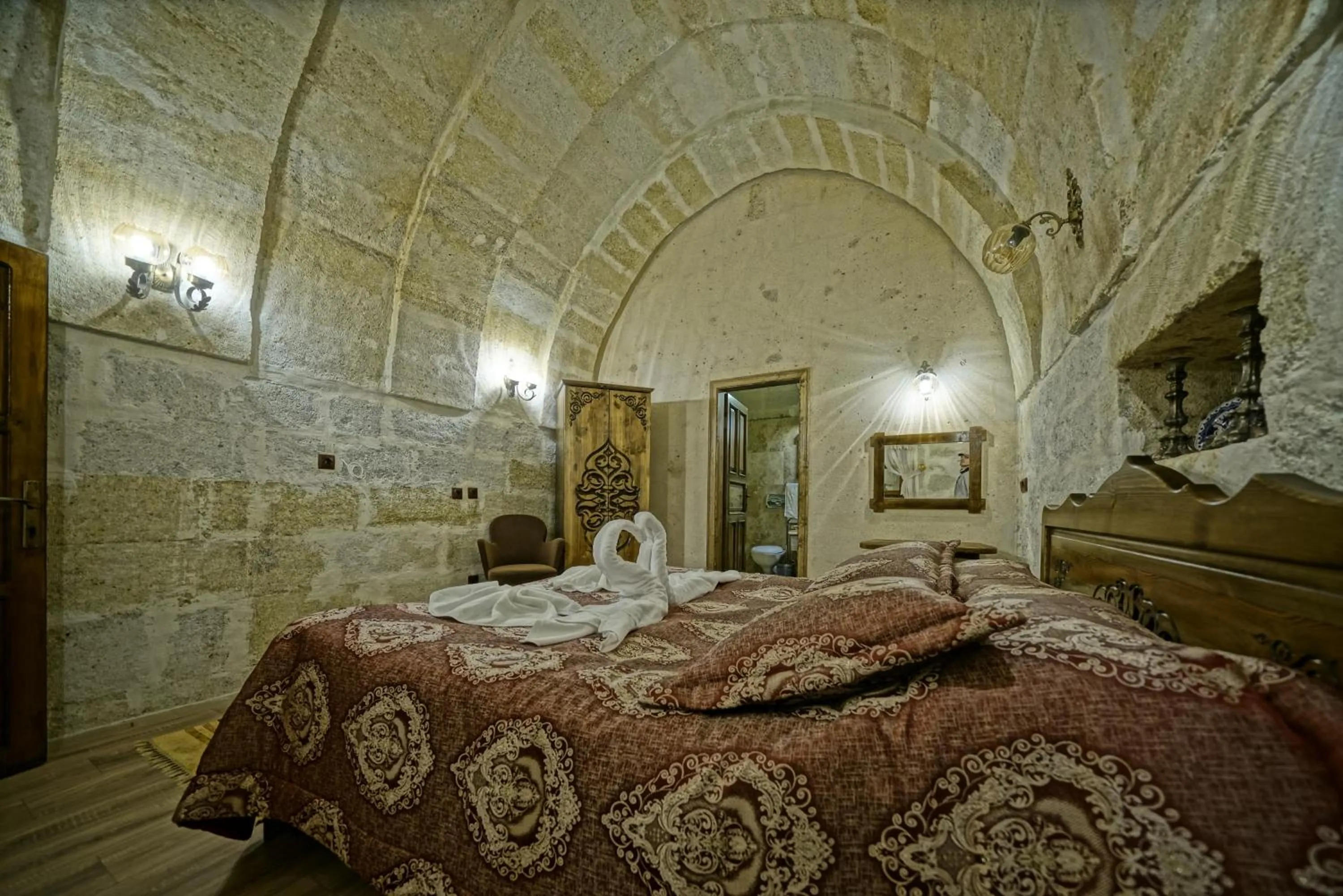 Bedroom, Bed in Cappadocia Fairy Tale Suites