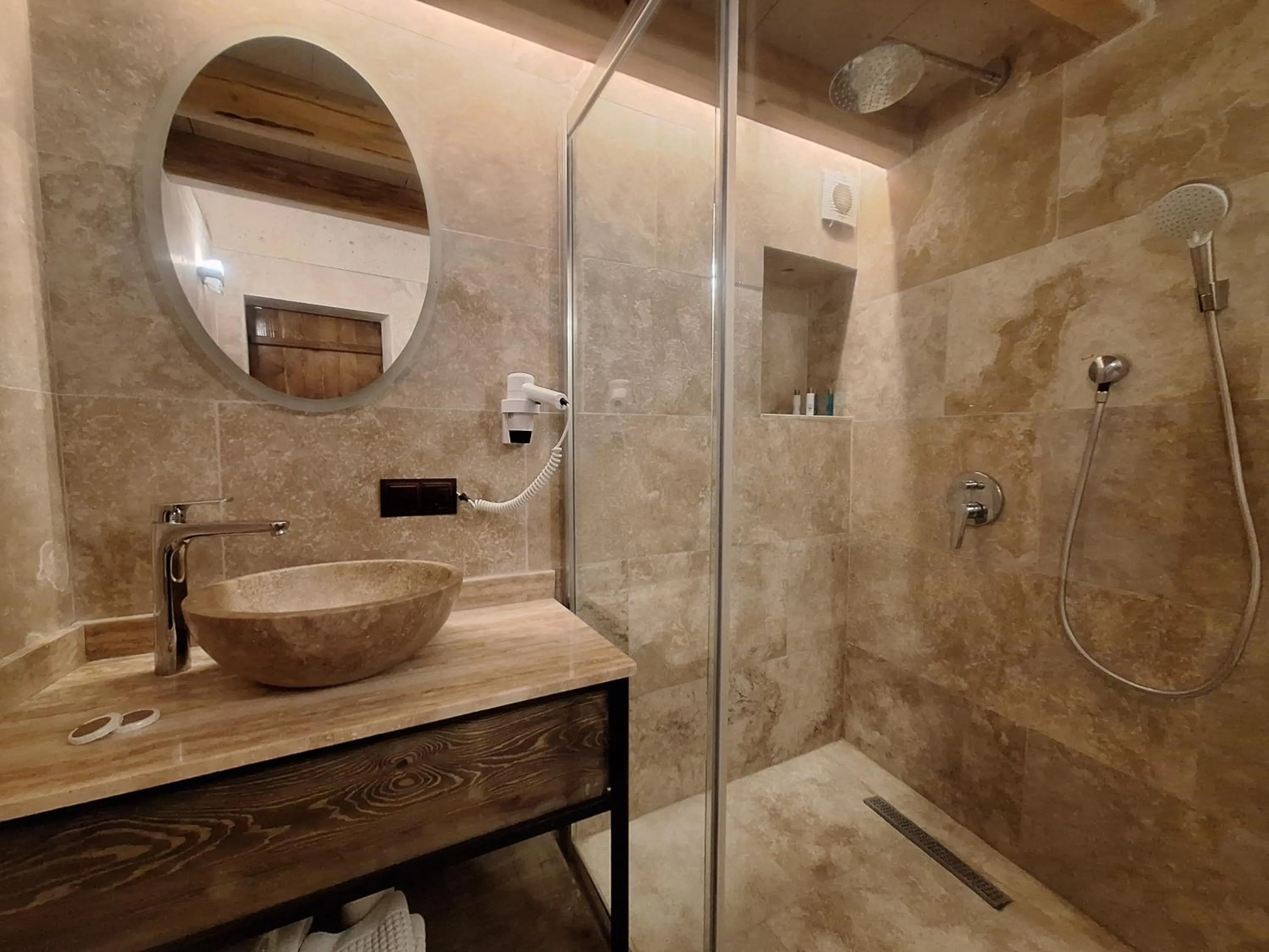 Shower in Cappadocia Fairy Tale Suites