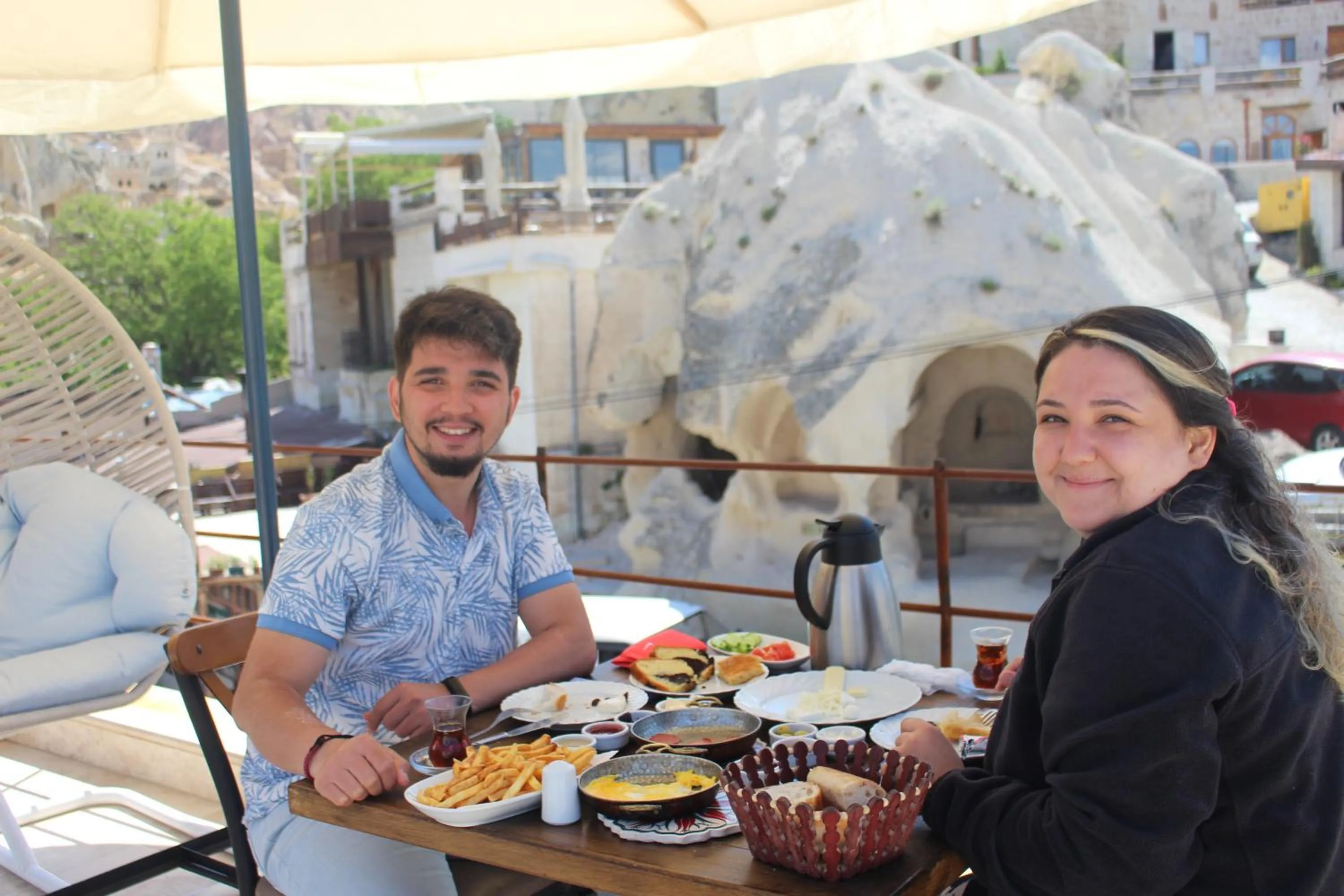 Balcony/Terrace in Cappadocia Fairy Tale Suites