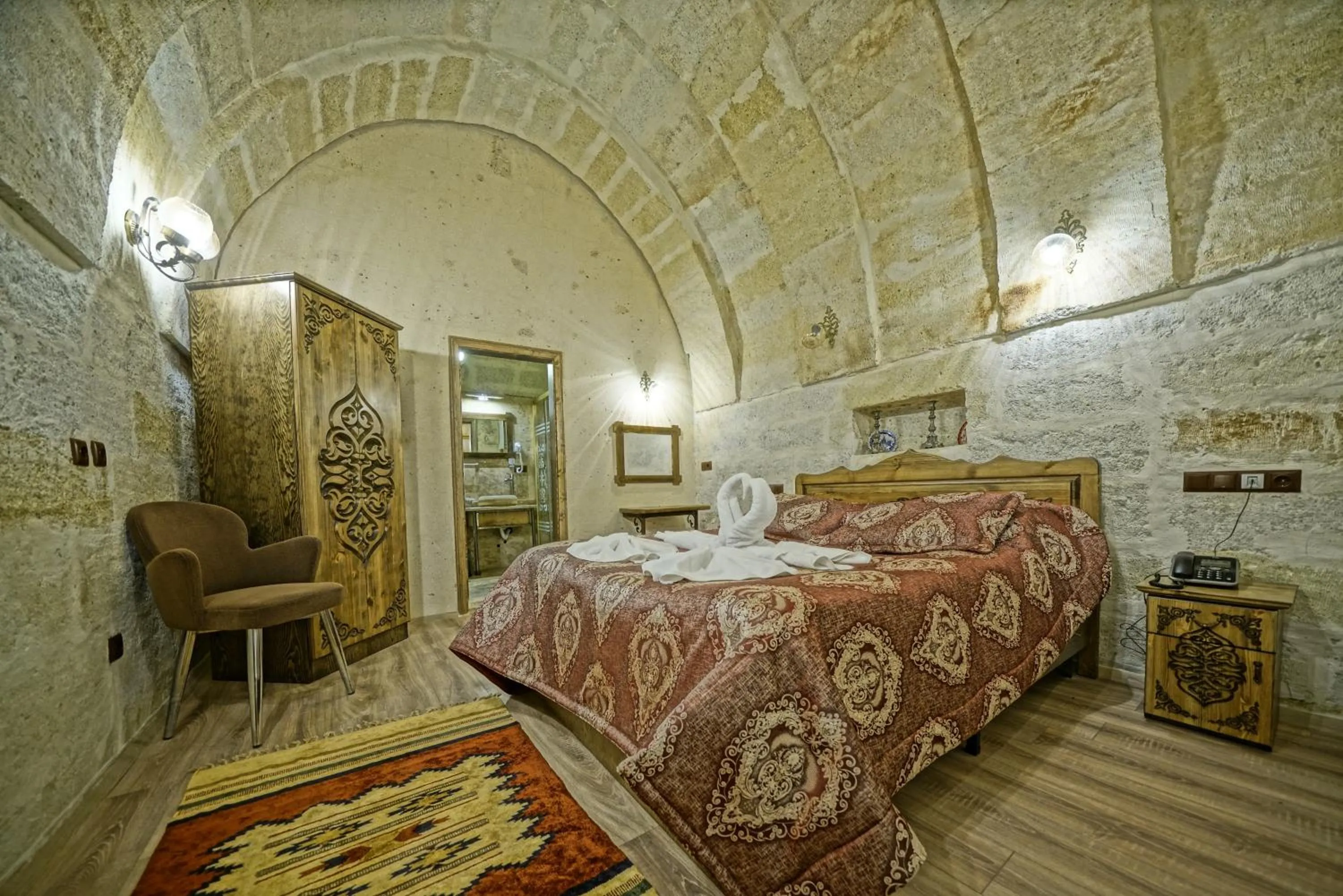 Bedroom, Bed in Cappadocia Fairy Tale Suites