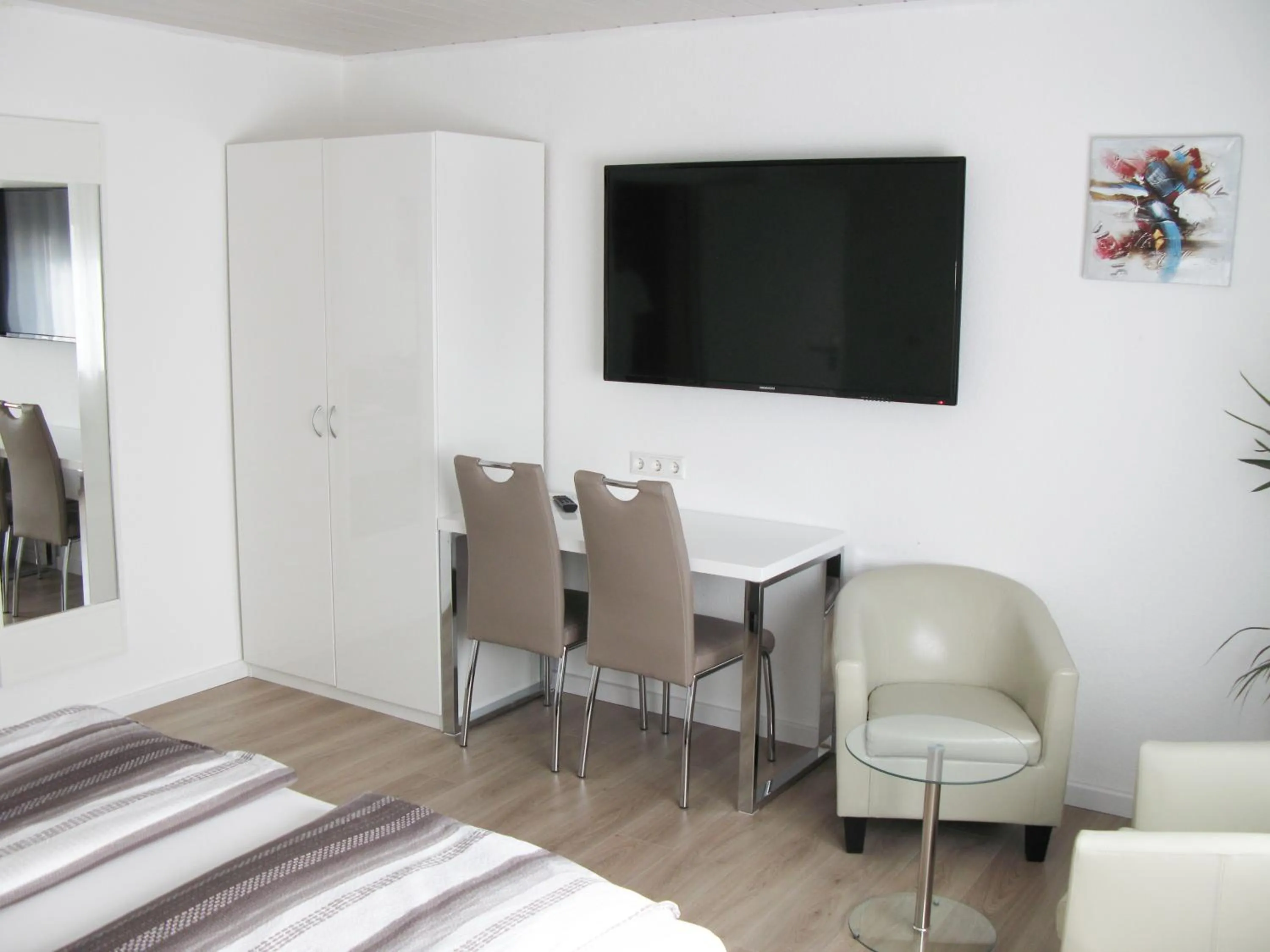 Seating area in Murgtal Motel