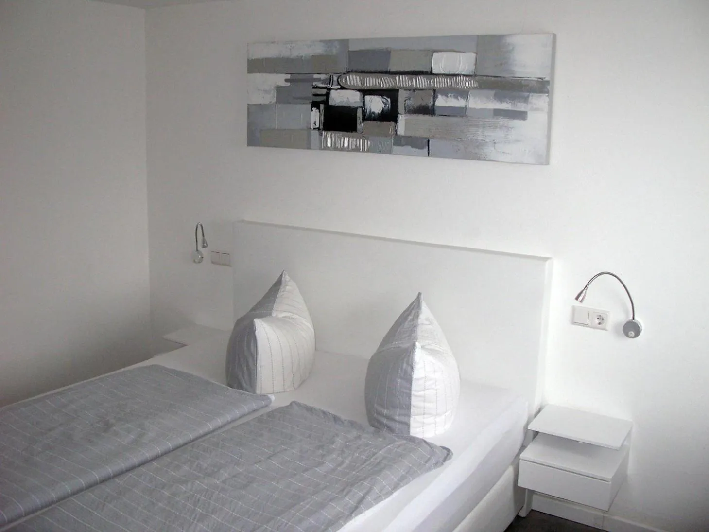 Bed in Murgtal Motel