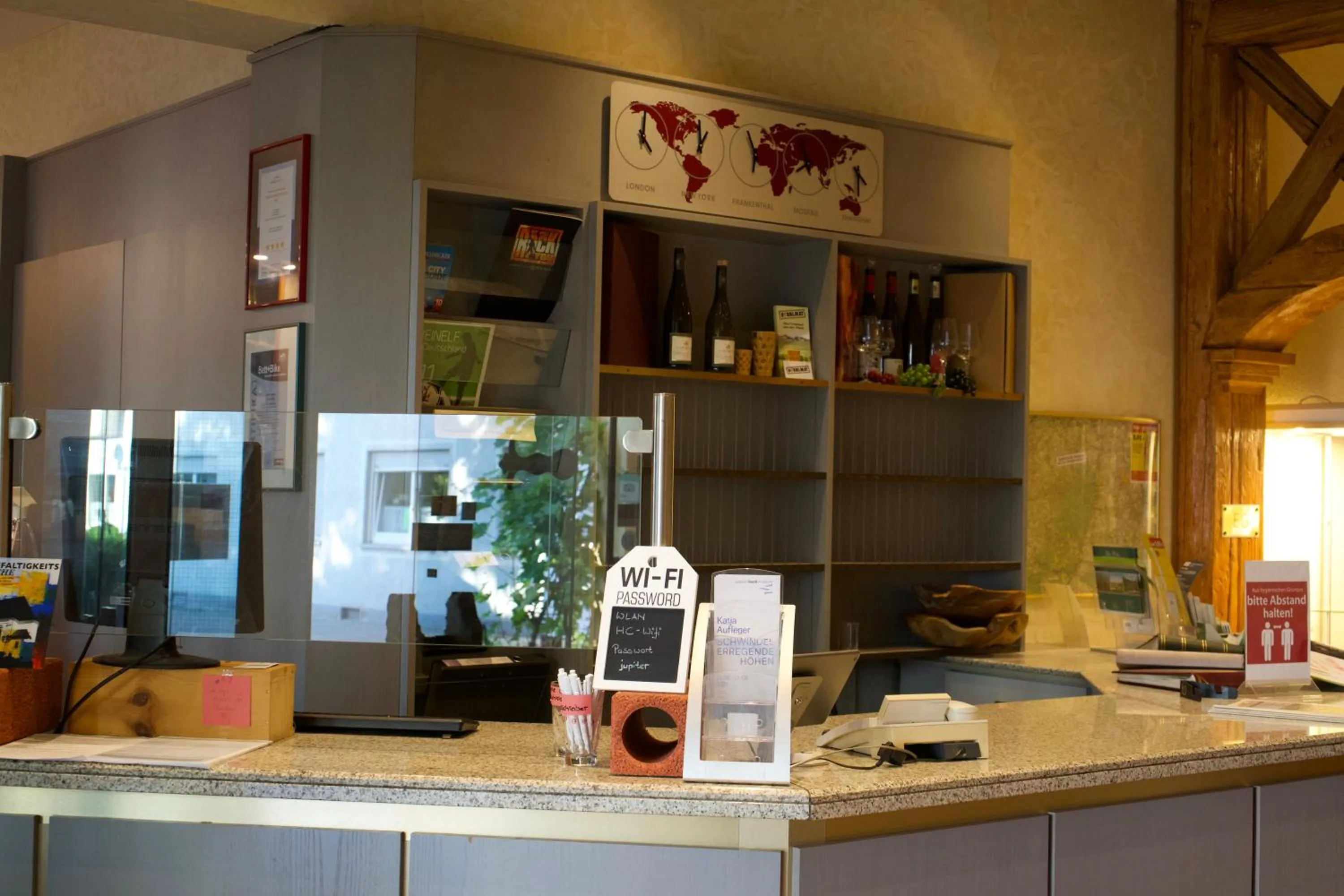 Lobby or reception in Hotel Central