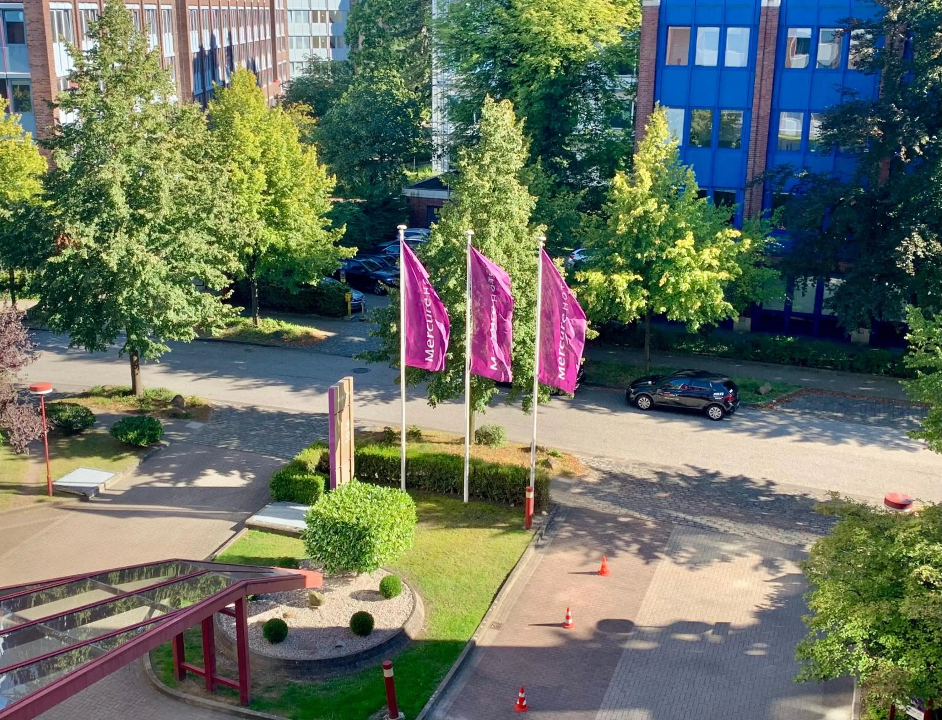 View (from property/room) in Mercure Hotel Hamburg am Volkspark