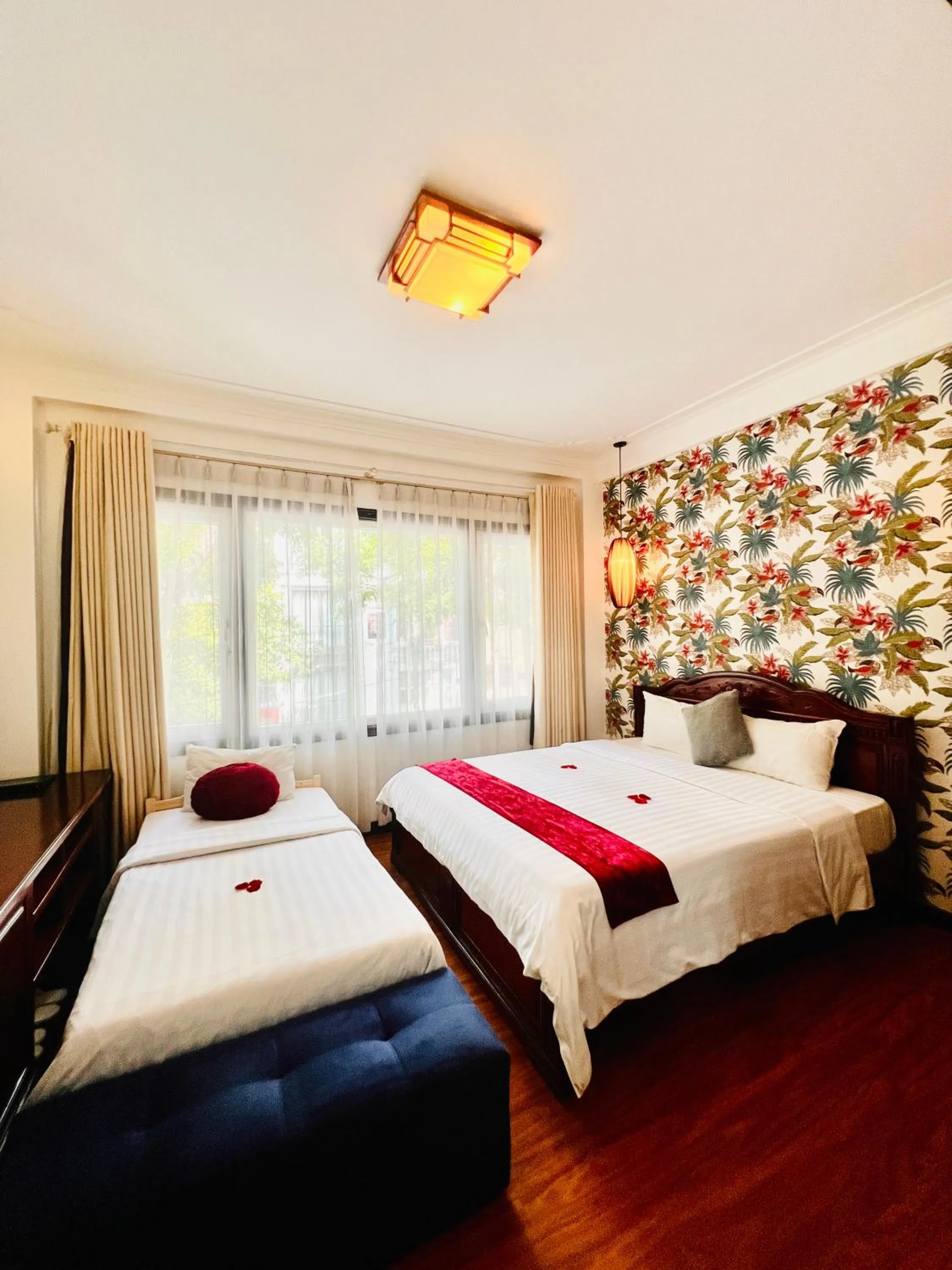 Bedroom, Bed in Hanoi Golden Moon Hotel & Travel