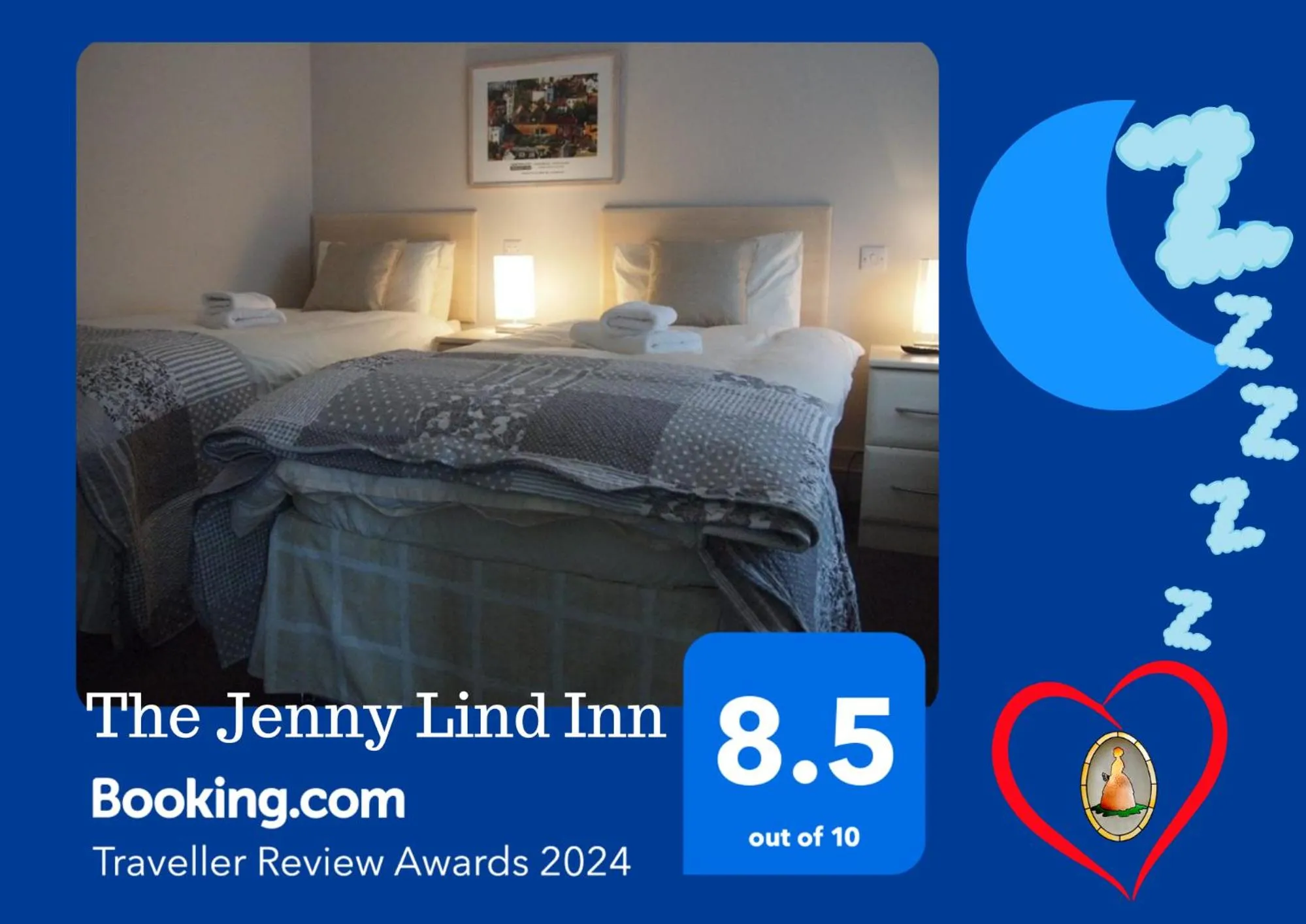 Bed in The Jenny Lind