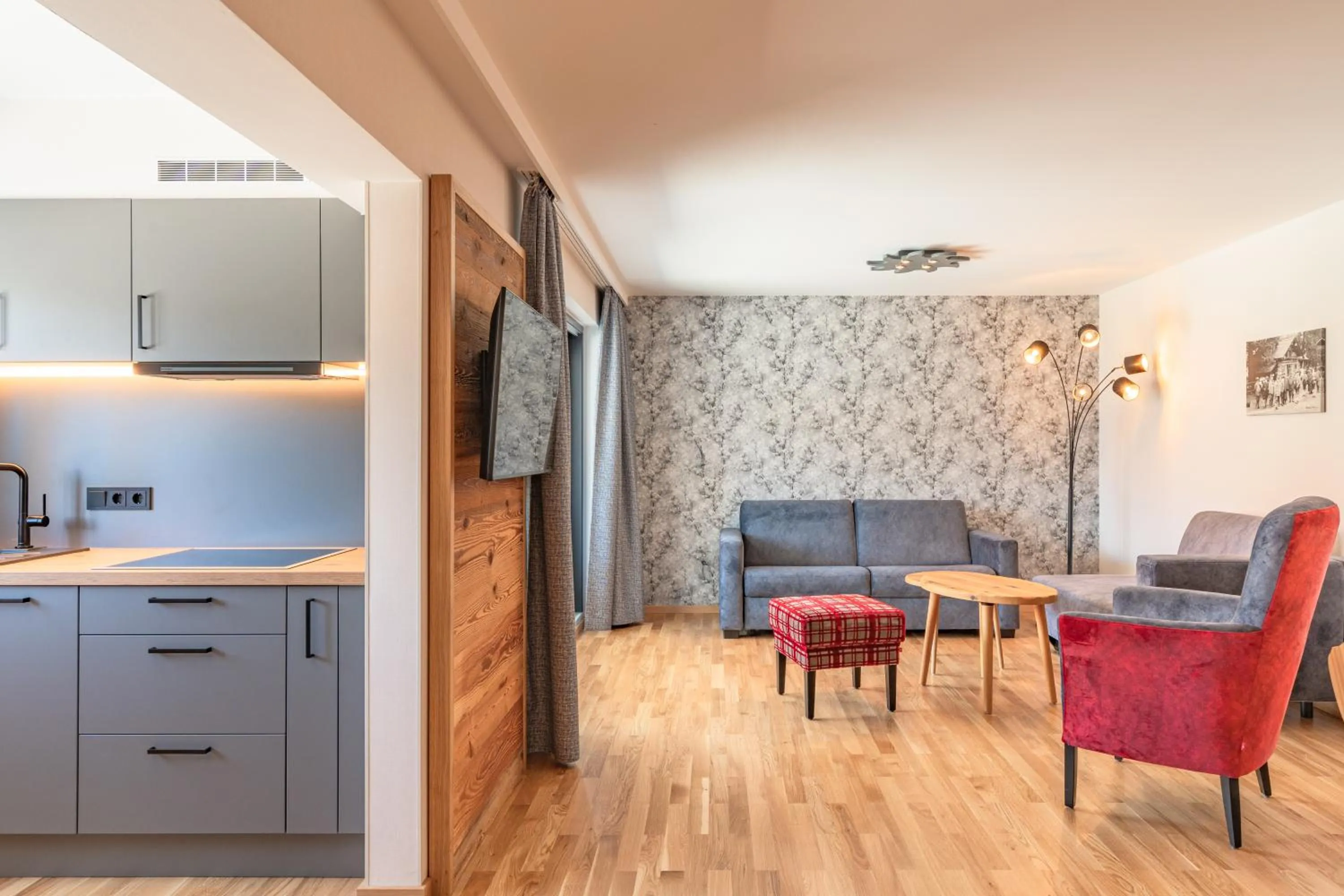 Living room in Hotel Alpensonne