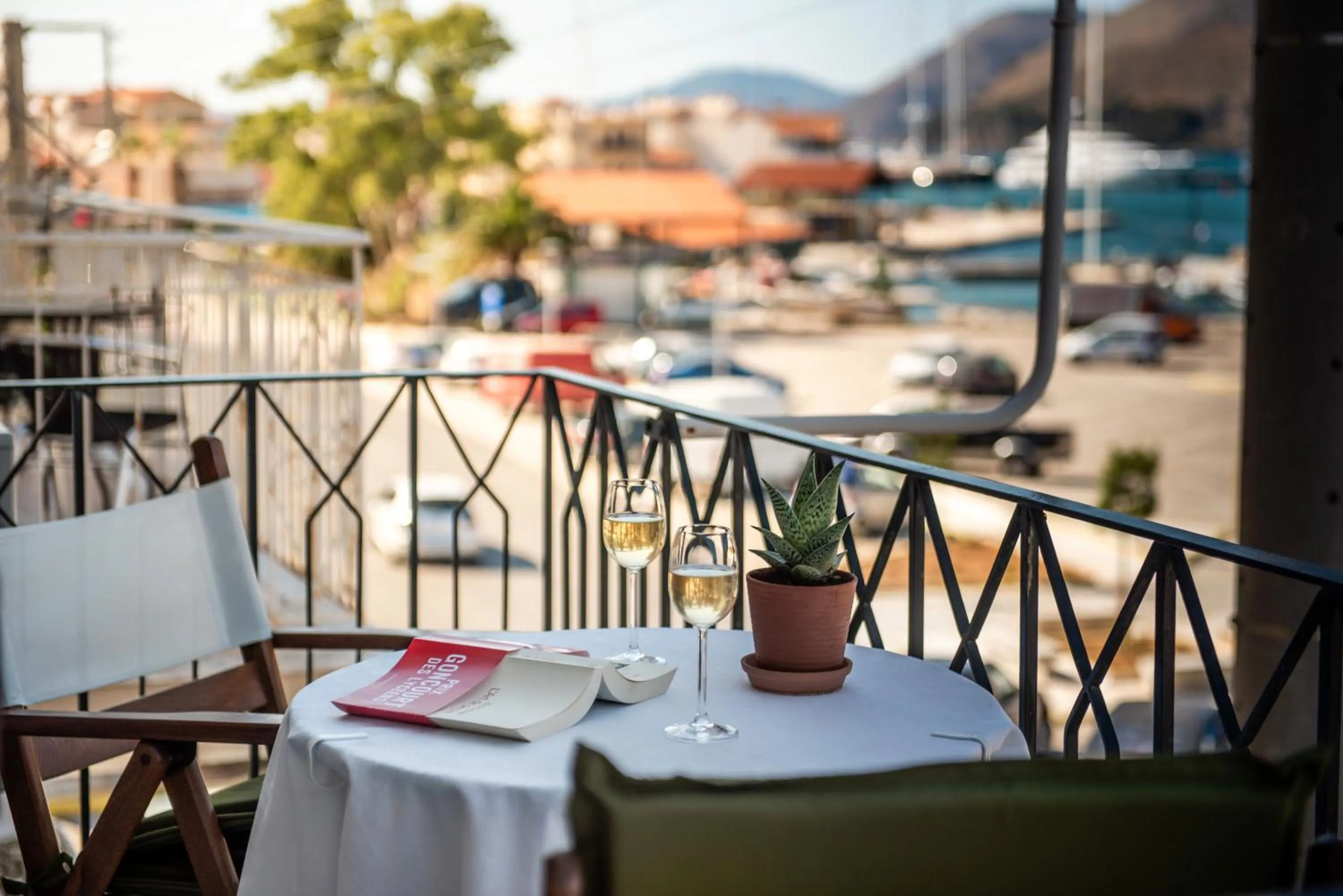 Balcony/Terrace in Rouchotas Apartments
