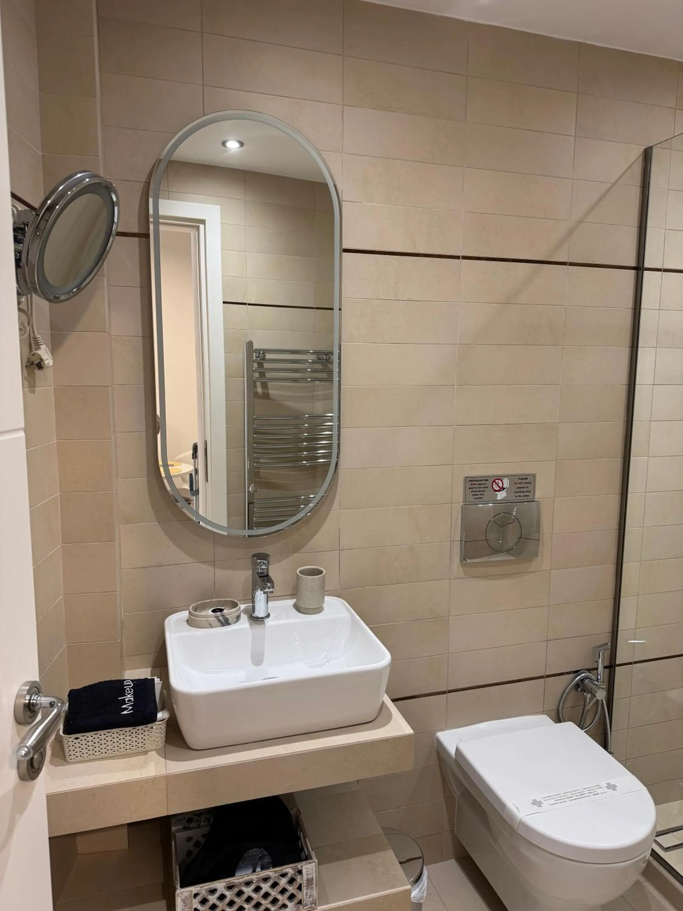 Bathroom in Rouchotas Apartments