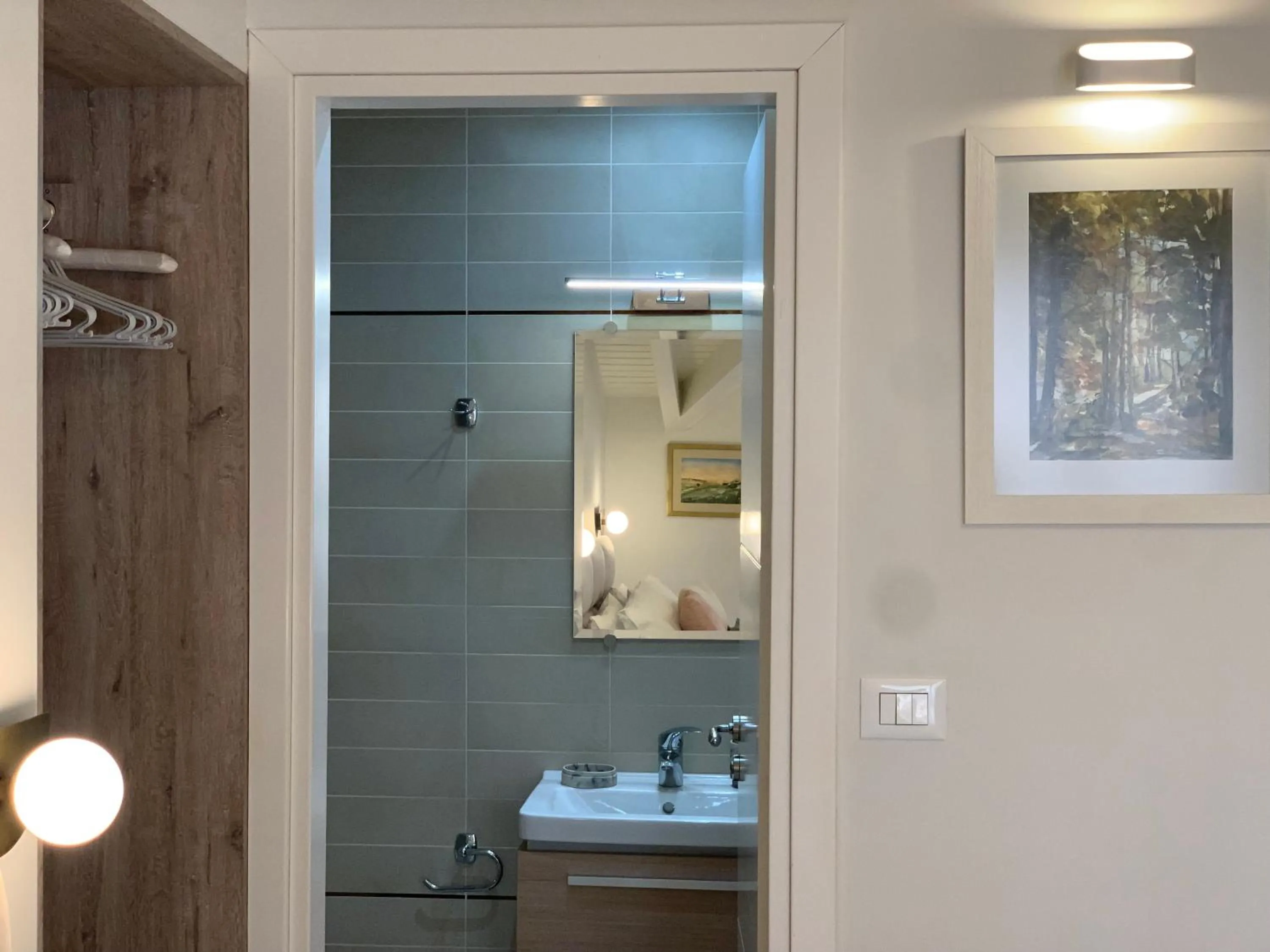 Bathroom in Rouchotas Apartments