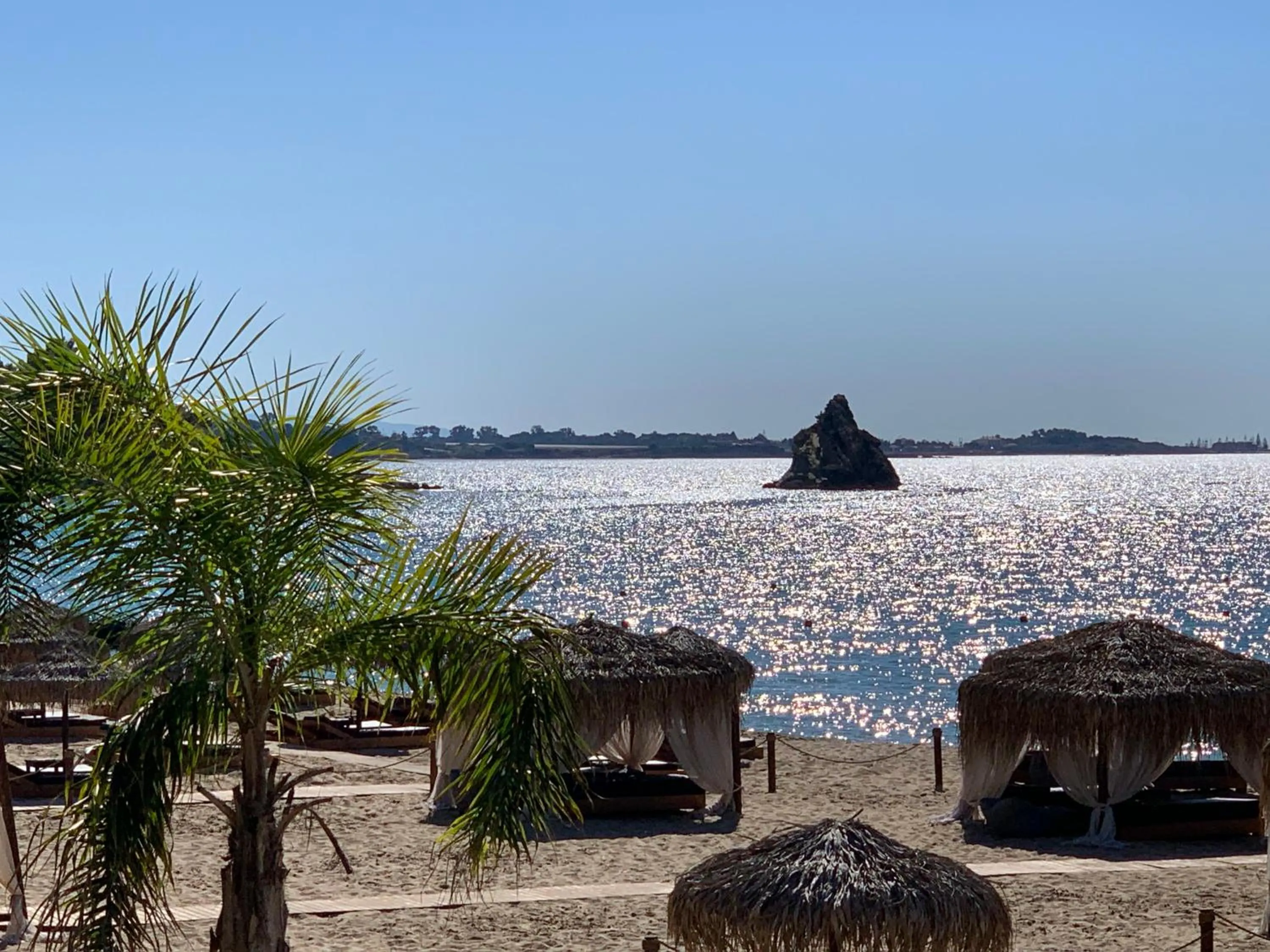 Beach in Rouchotas Apartments