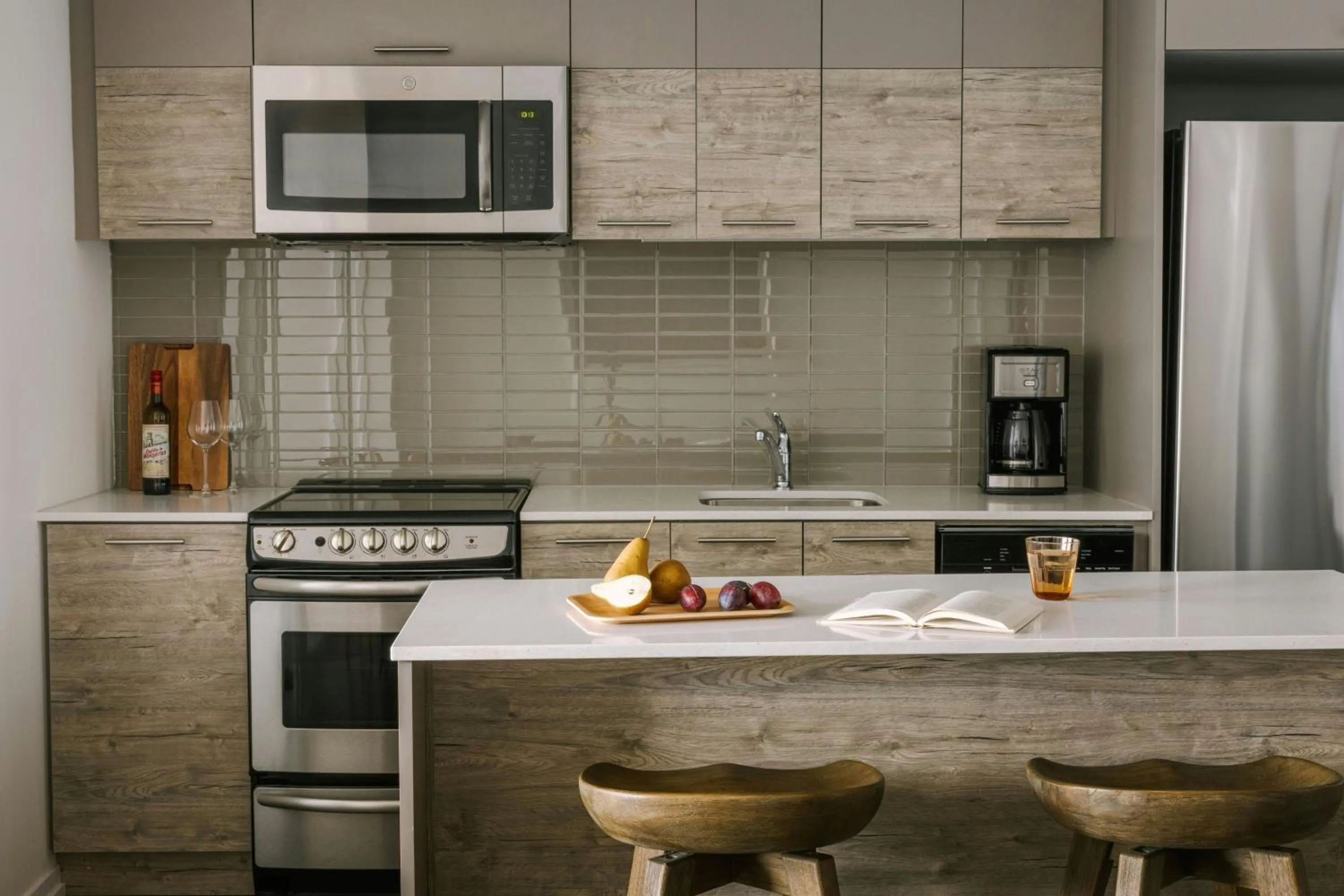 Kitchen or kitchenette in Sonder by Marriott Bonvoy The Liberty Apartments Liberty Village