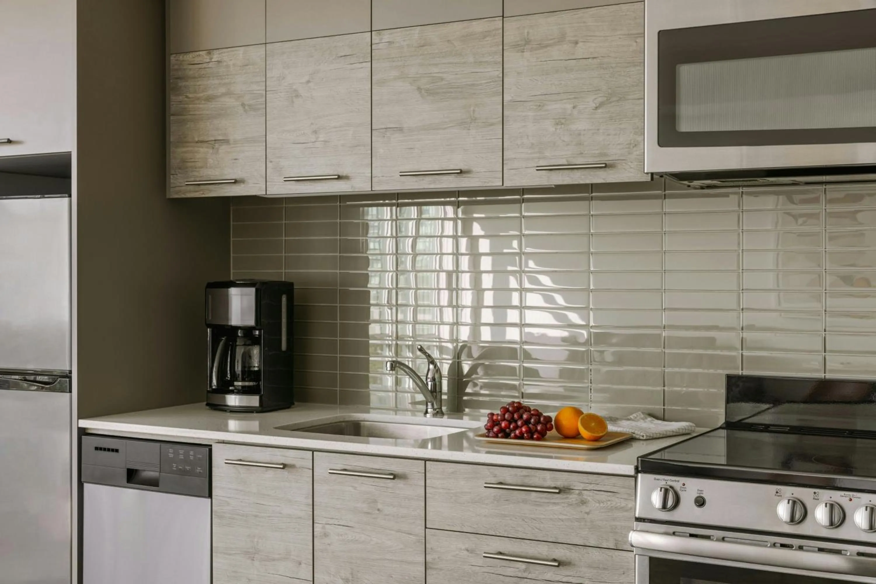 Kitchen or kitchenette in Sonder by Marriott Bonvoy The Liberty Apartments Liberty Village