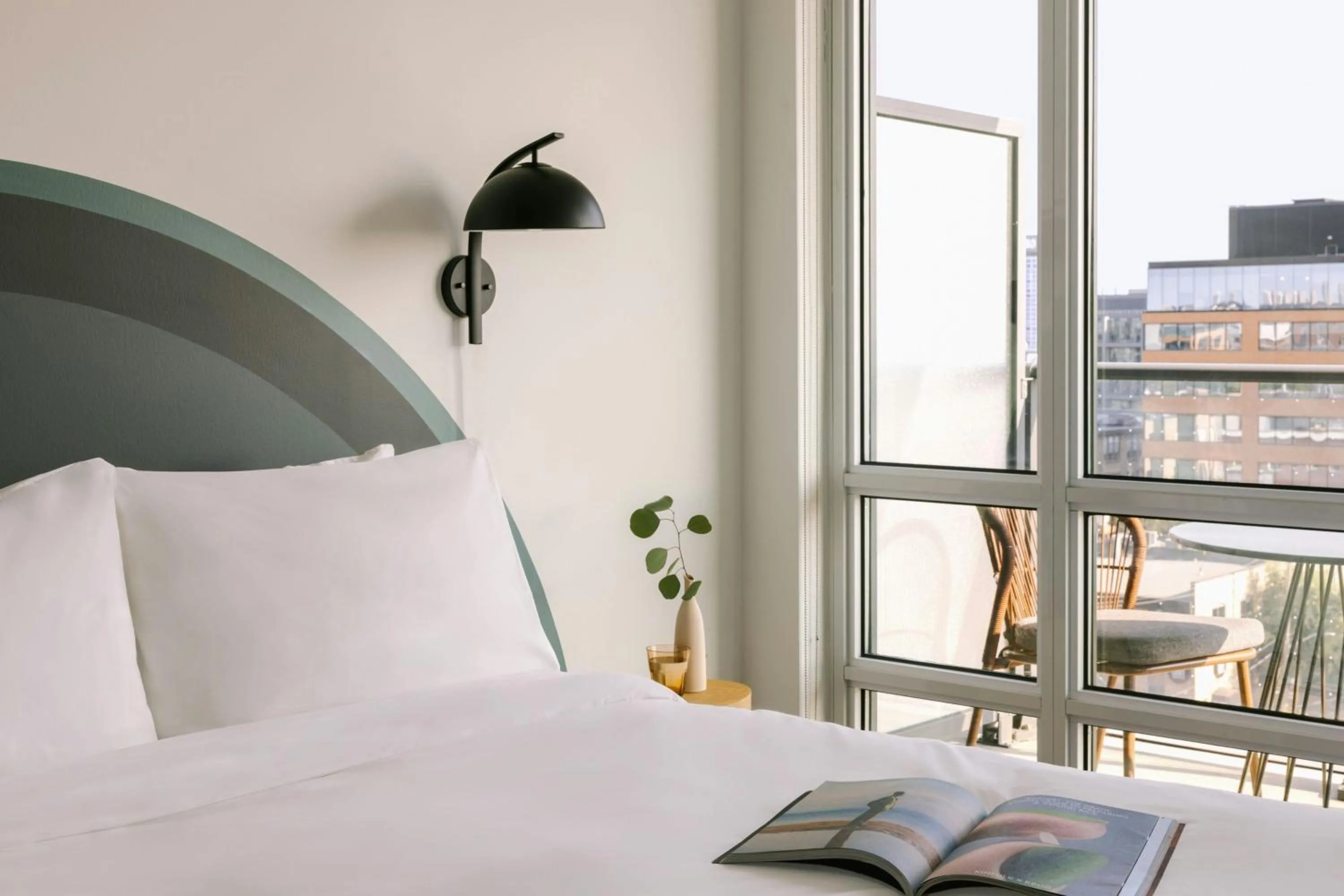 Bedroom, Bed in Sonder by Marriott Bonvoy The Liberty Apartments Liberty Village