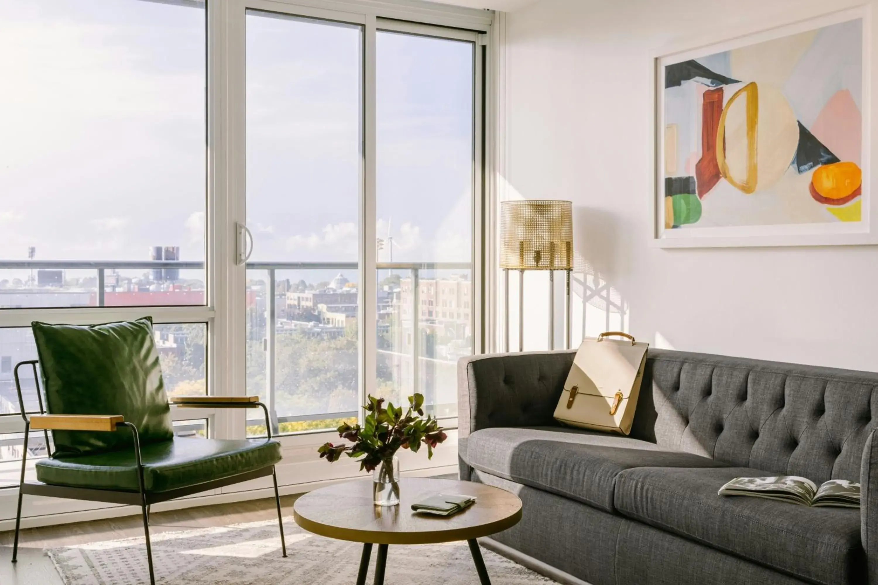 Three-Bedroom Apartment with Balcony in Sonder by Marriott Bonvoy The Liberty Apartments Liberty Village Three-Bedroom Apartment with Balcony in Sonder by Marriott Bonvoy The Liberty Apartments Liberty Village