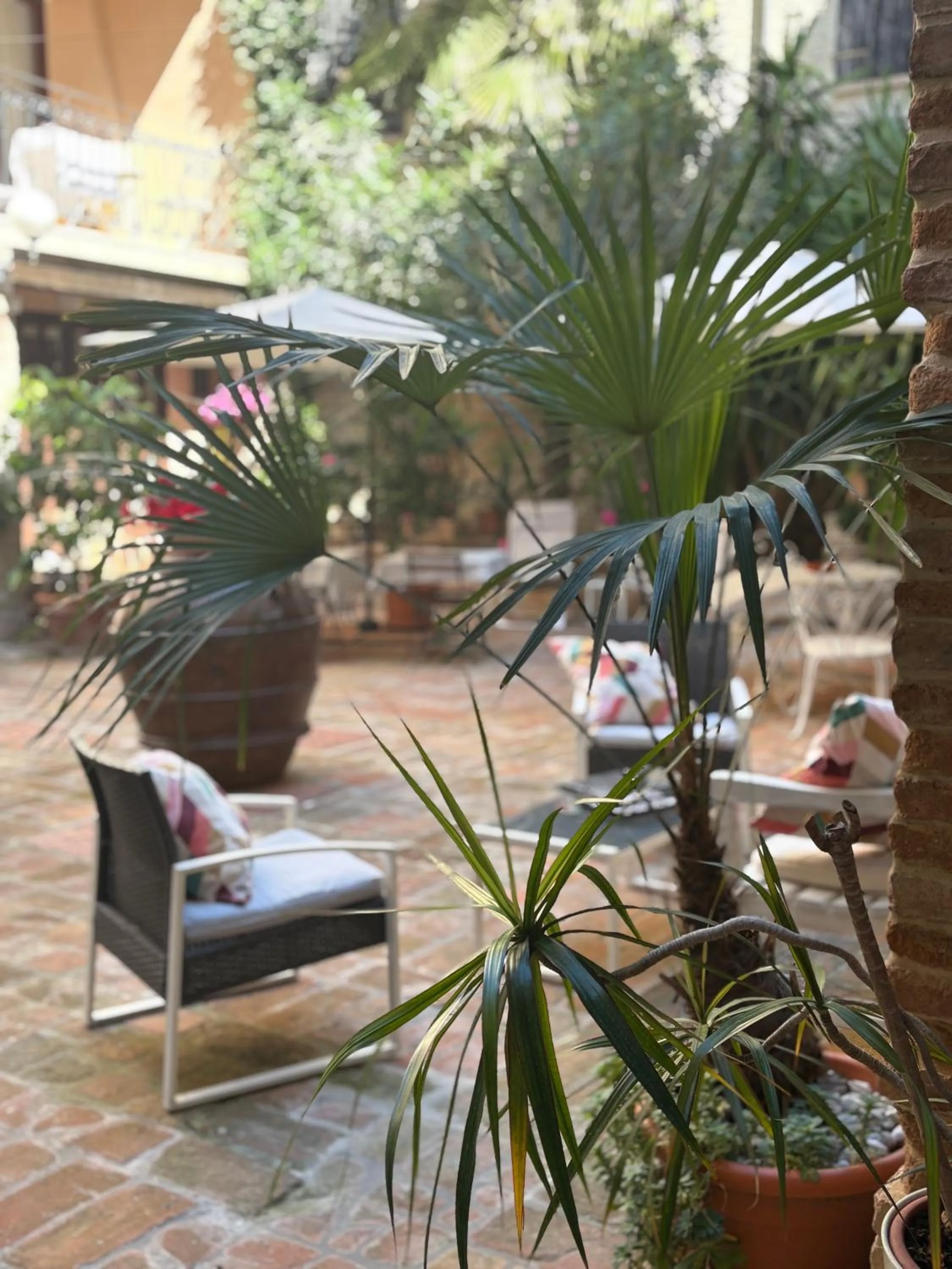 Garden view in Relais B&B Corte Dei Turchi