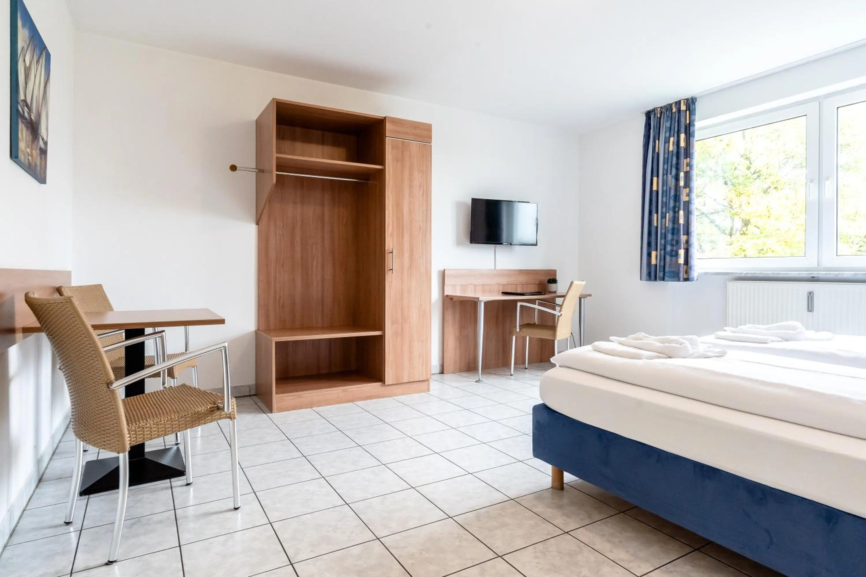 Photo of the whole room, Bed in Hotel Fresh INN