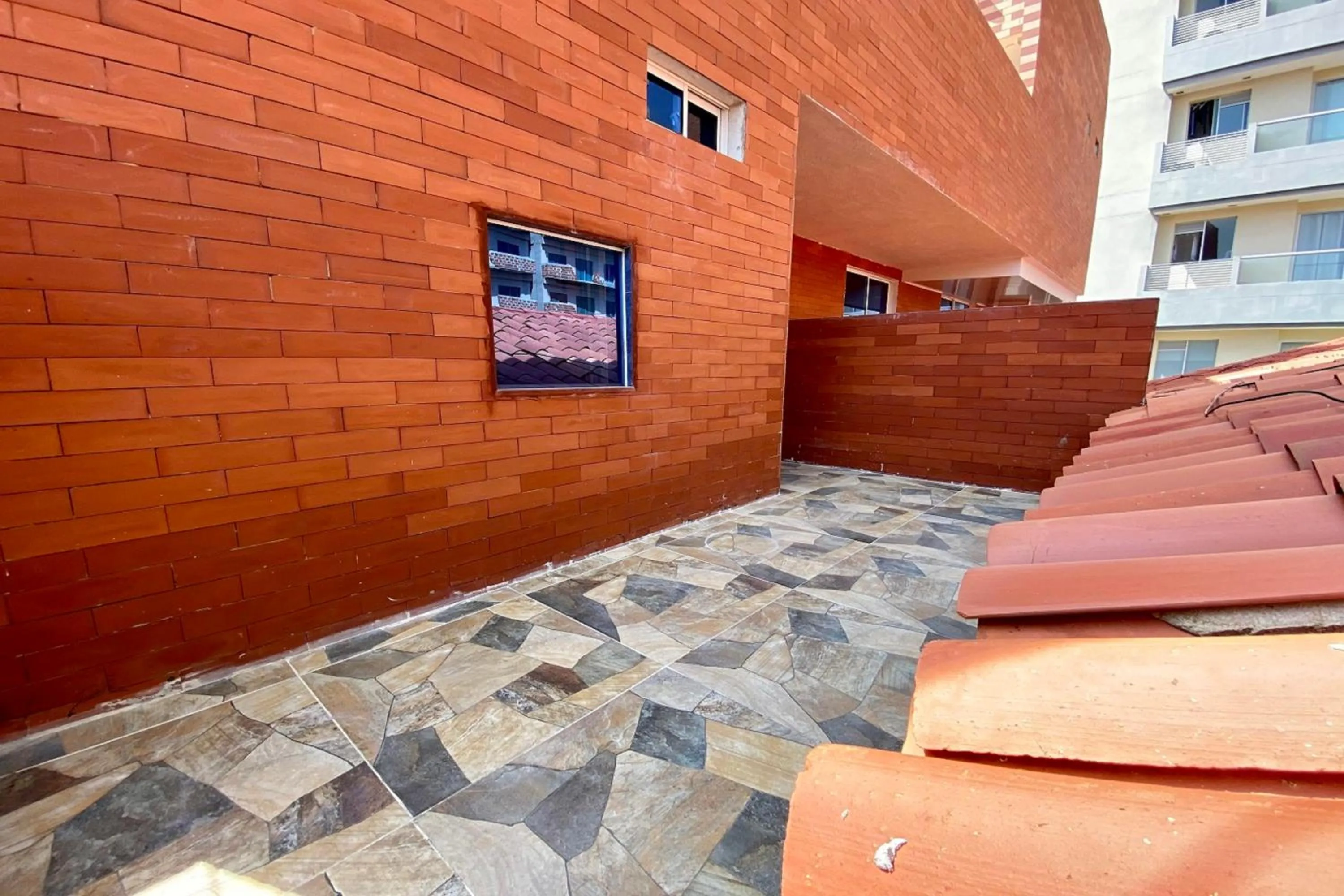 Balcony/Terrace in Villa Santos Apartaestudios