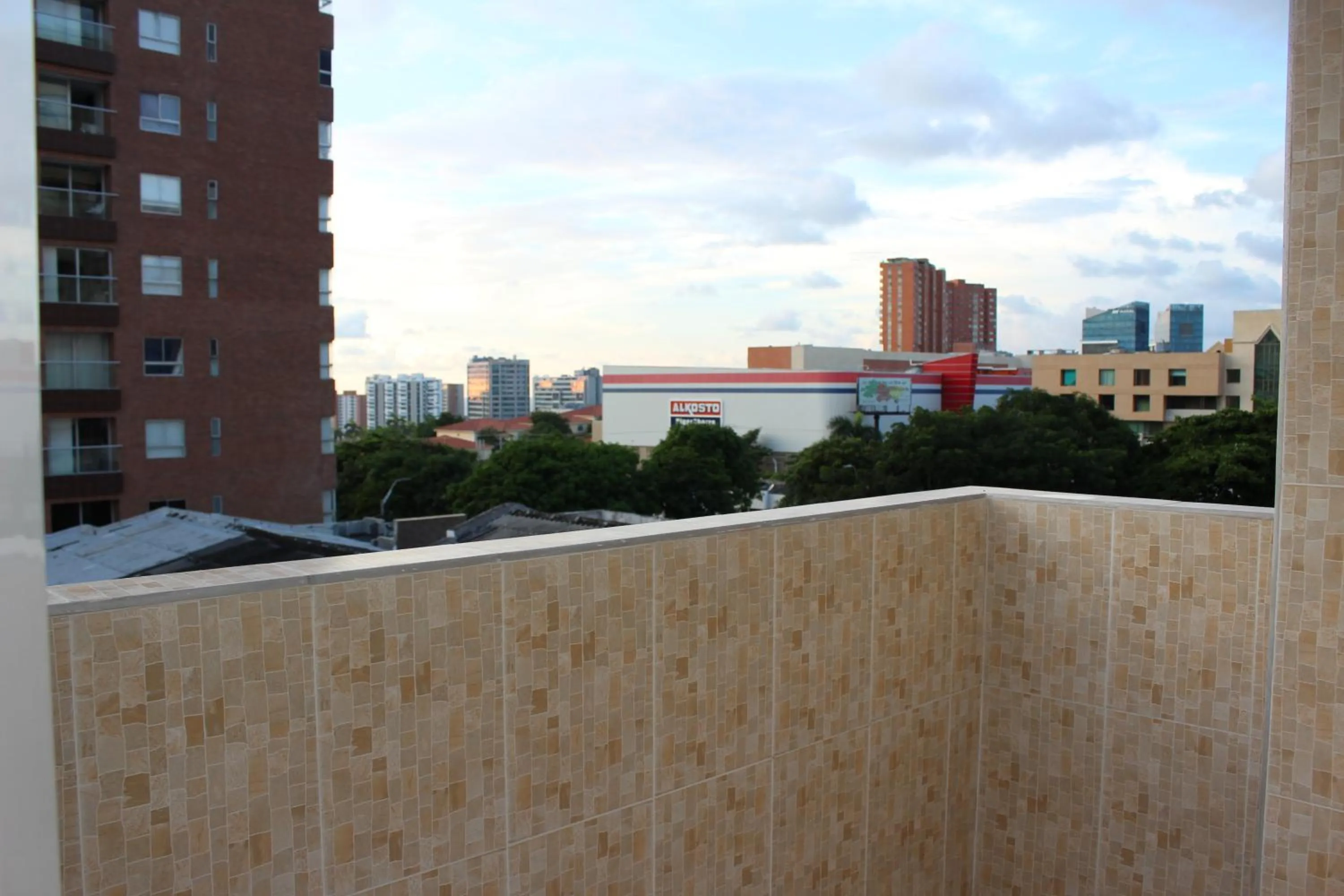 Balcony/Terrace in Villa Santos Apartaestudios