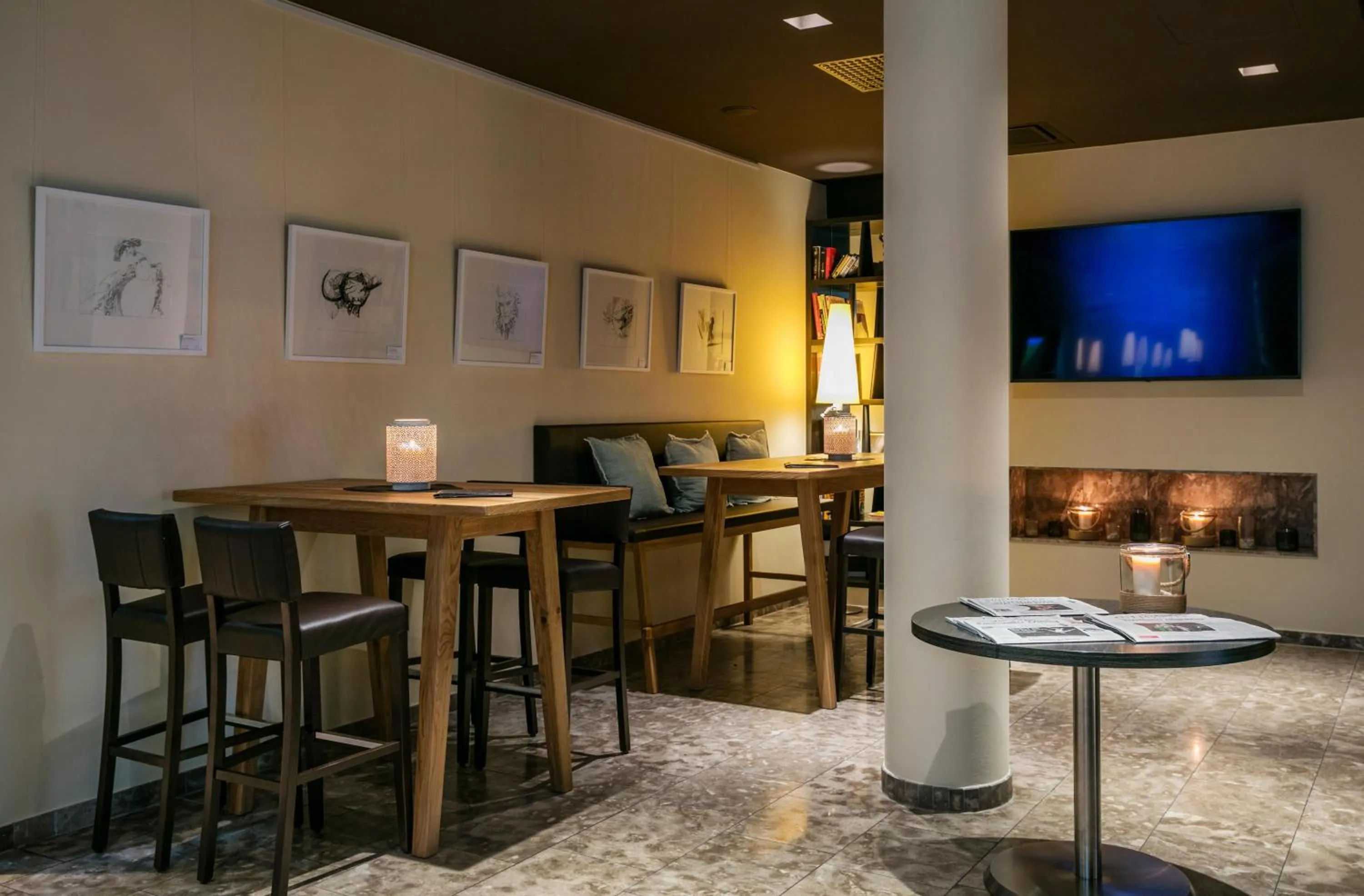 Lounge or bar in ARCOTEL Camino Stuttgart