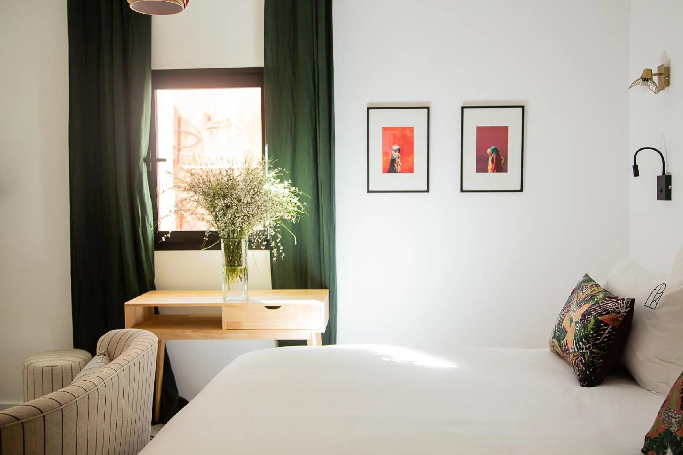 Bedroom, Bed in Le Pavillon de la Kasbah & SPA Marrakech