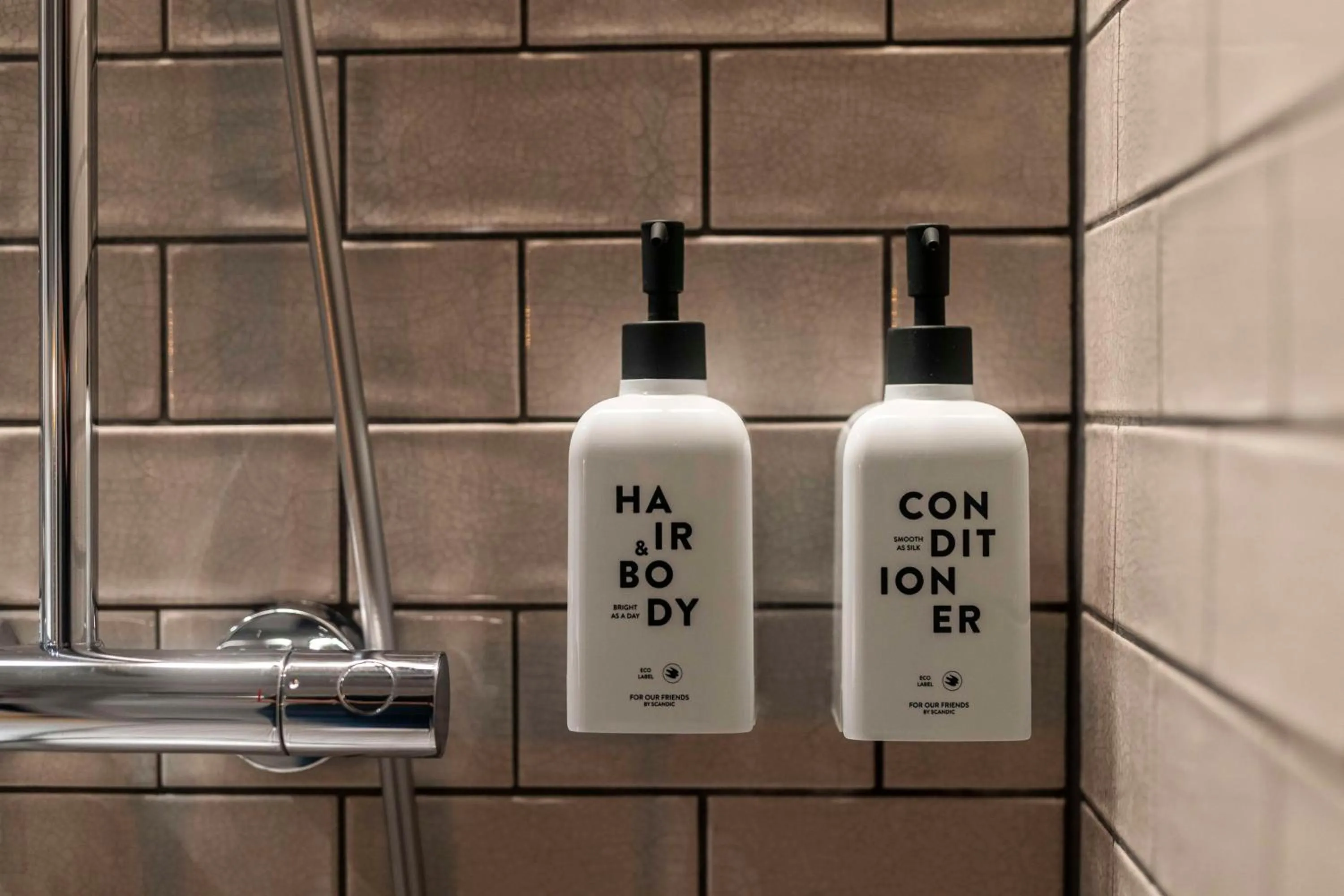 Bathroom in Scandic Norreport