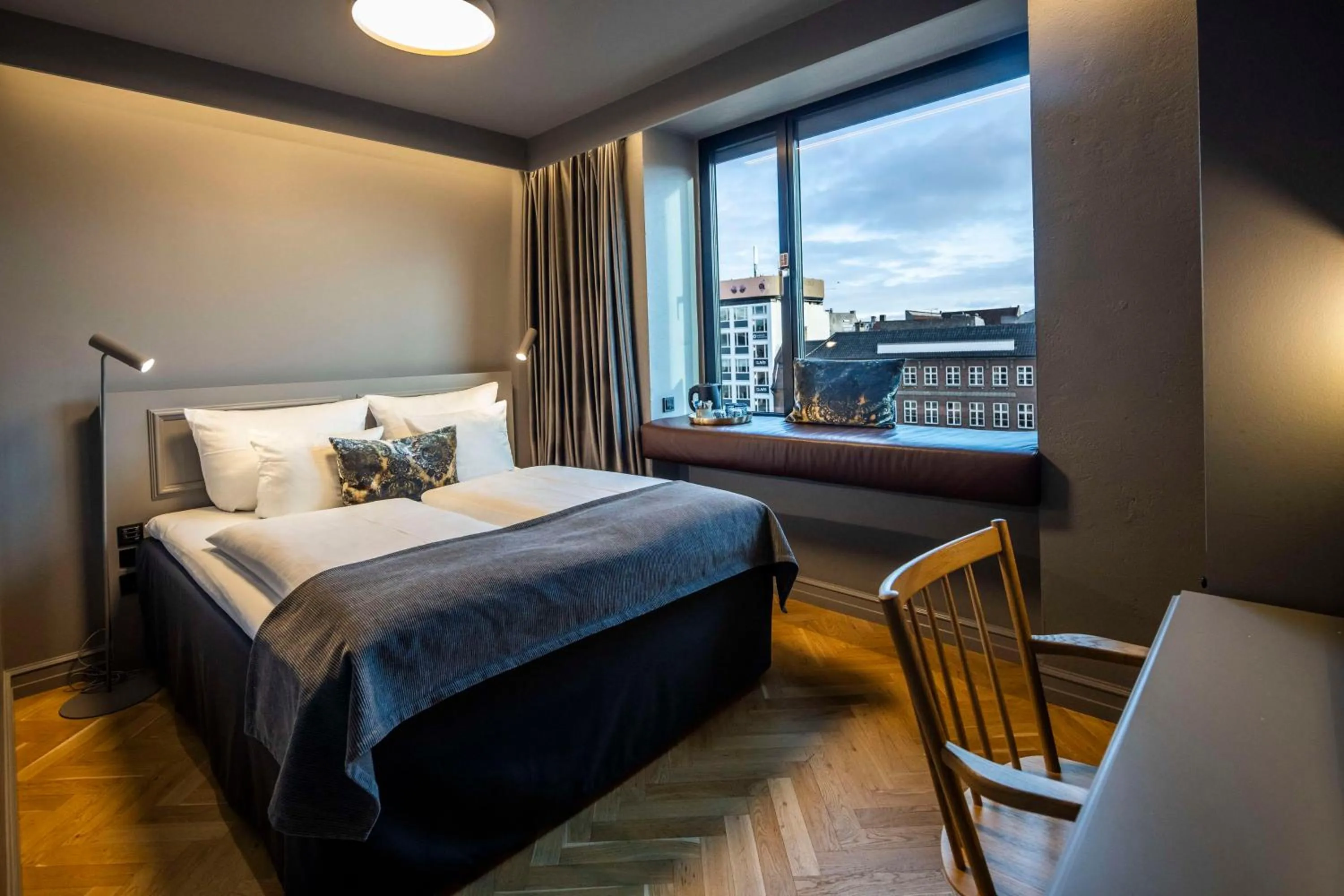 Bedroom, Bed in Scandic Norreport