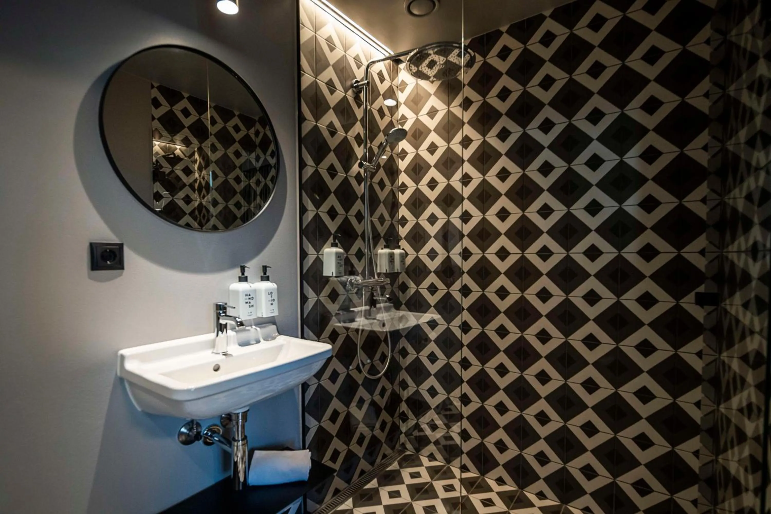 Bathroom in Scandic Norreport