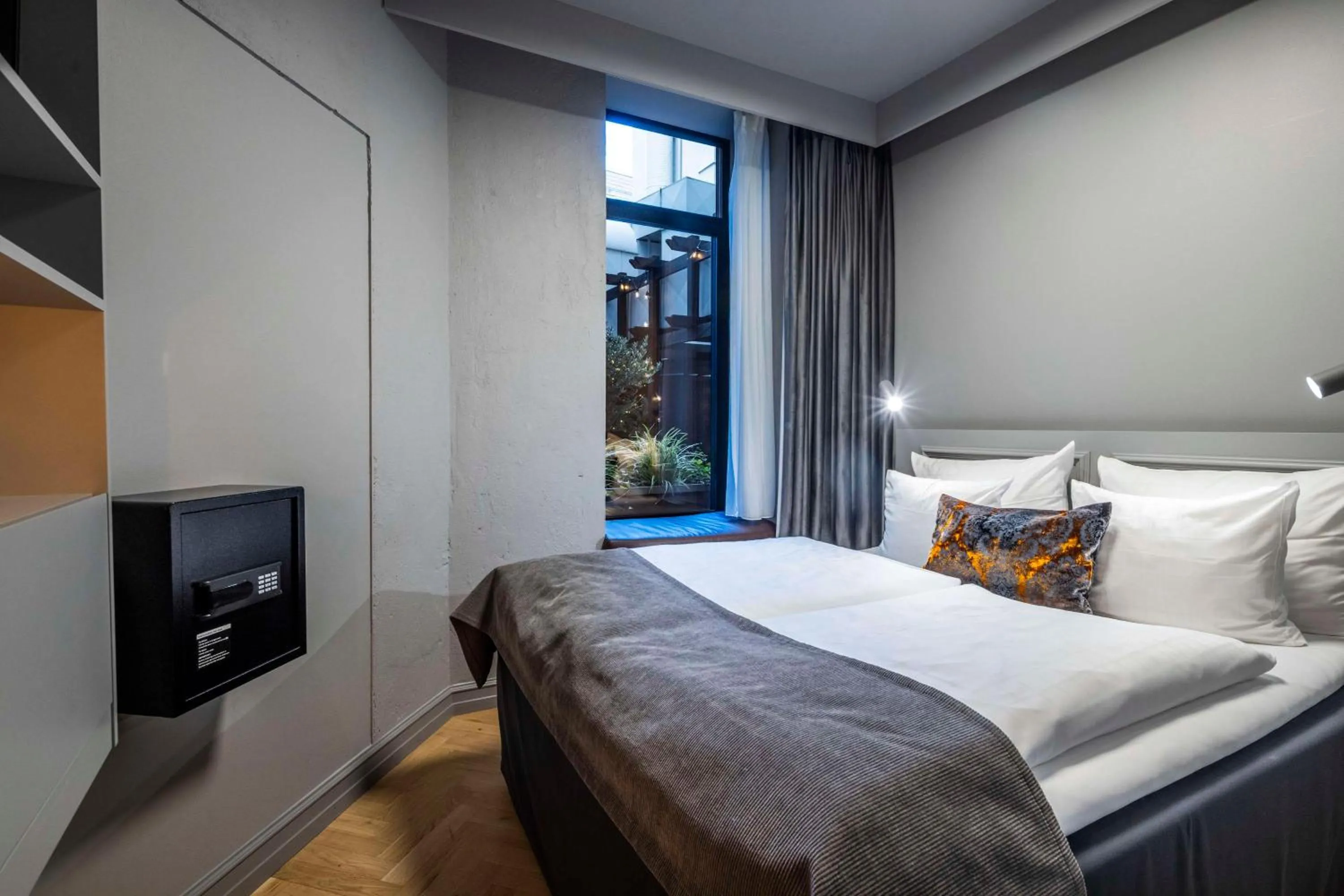 Bedroom, Bed in Scandic Norreport