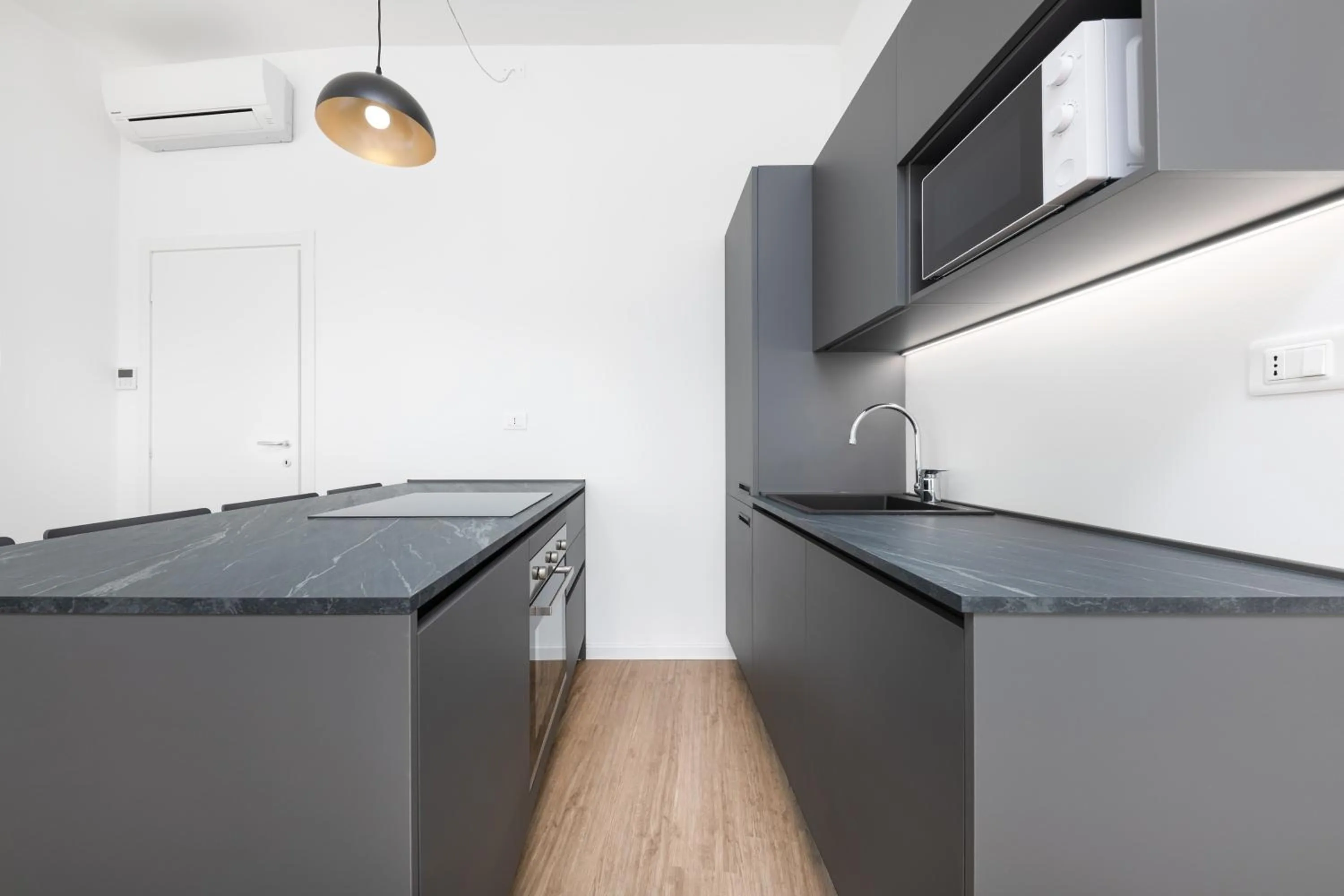 Kitchen or kitchenette in Casa da Suite Mirabello