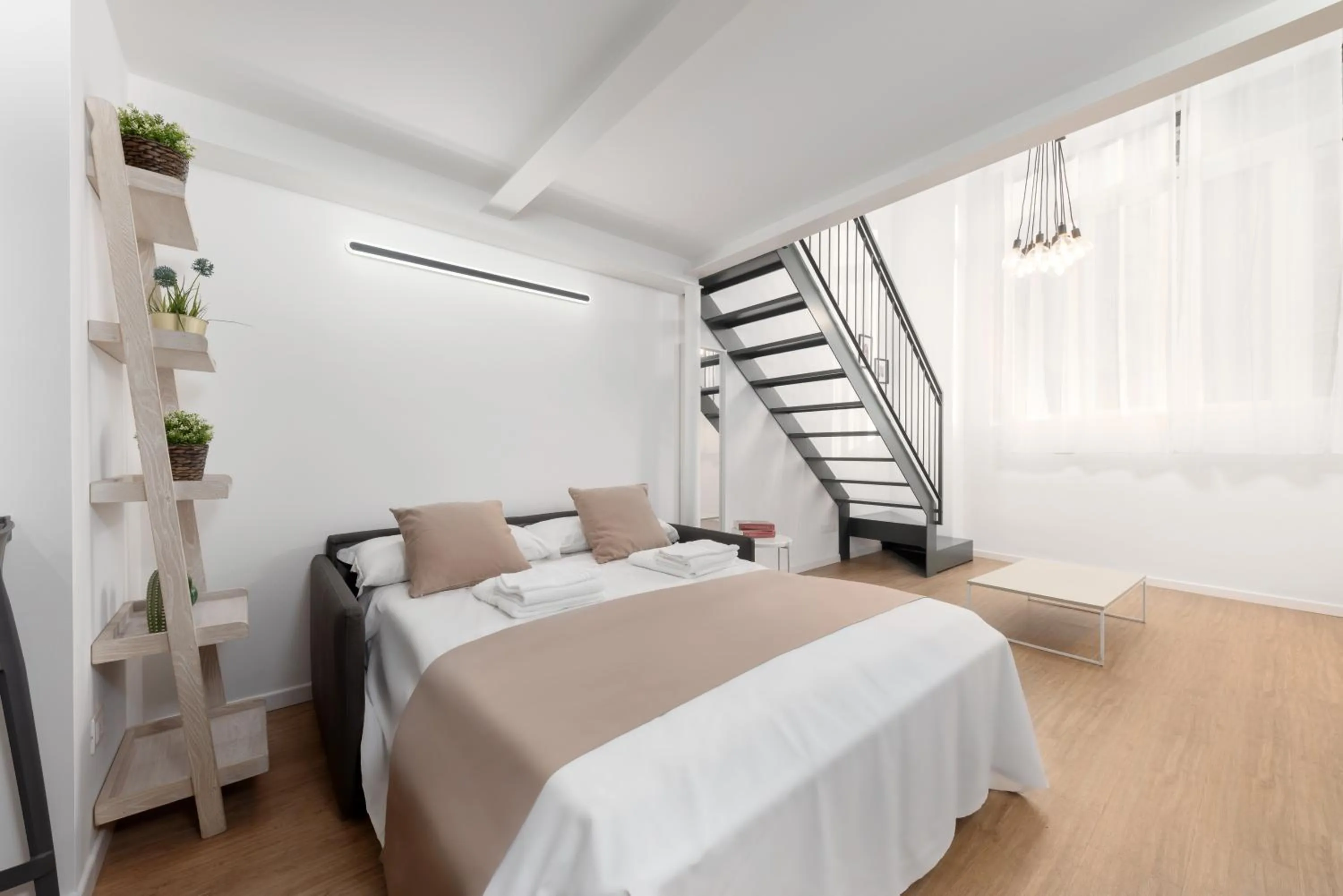 Bed in Casa da Suite Mirabello