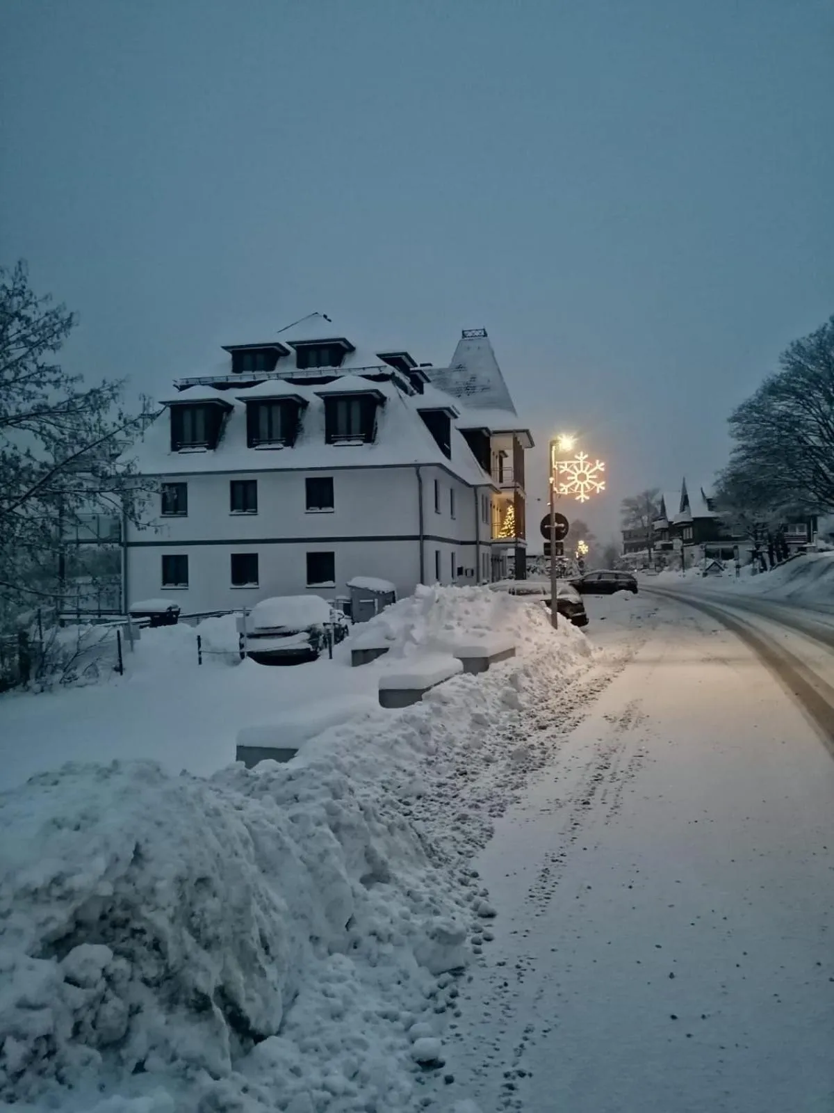Property building in Astenblick Apartments Winterberg with sauna