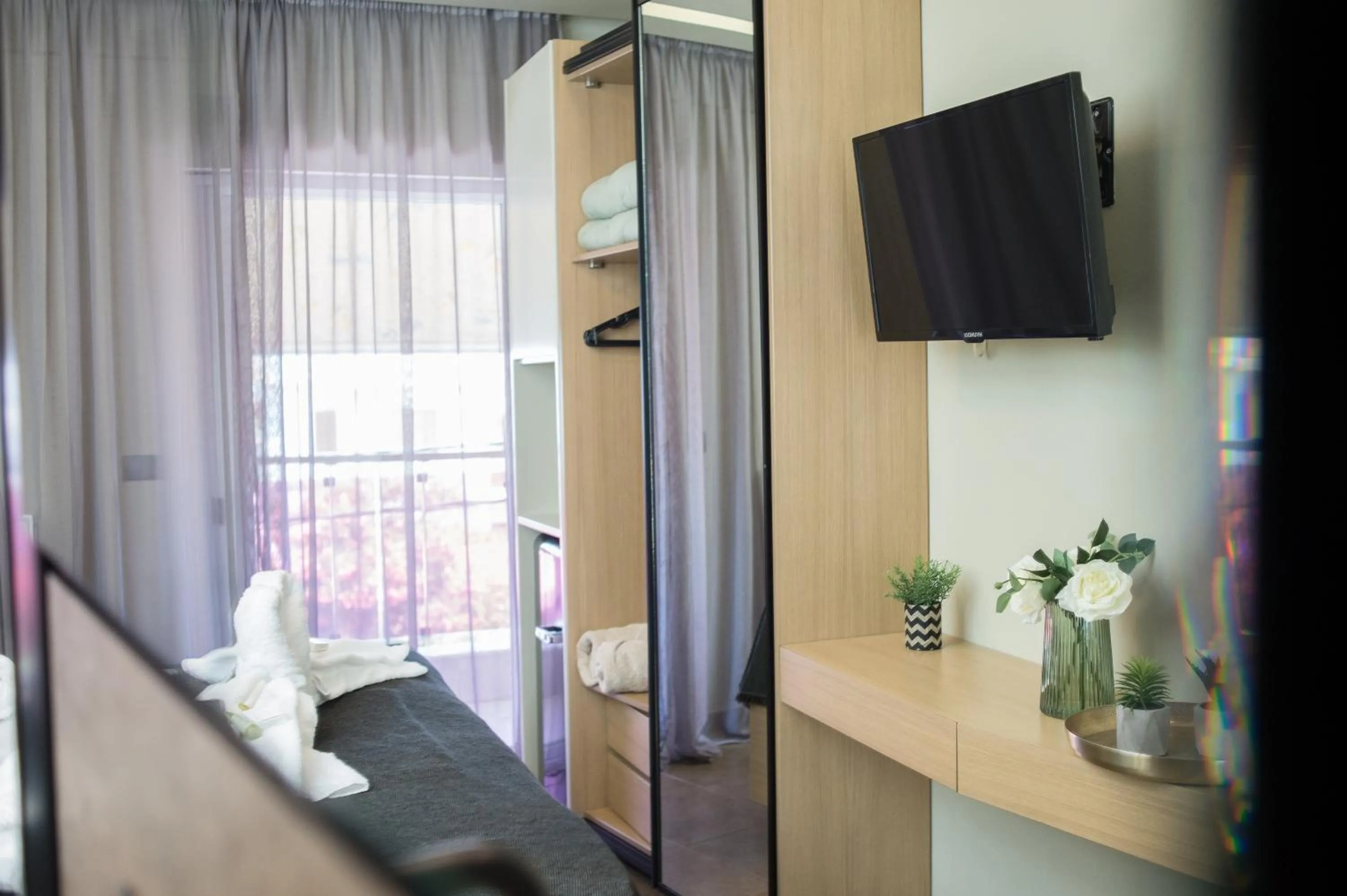 Bed in Hotel Pithari