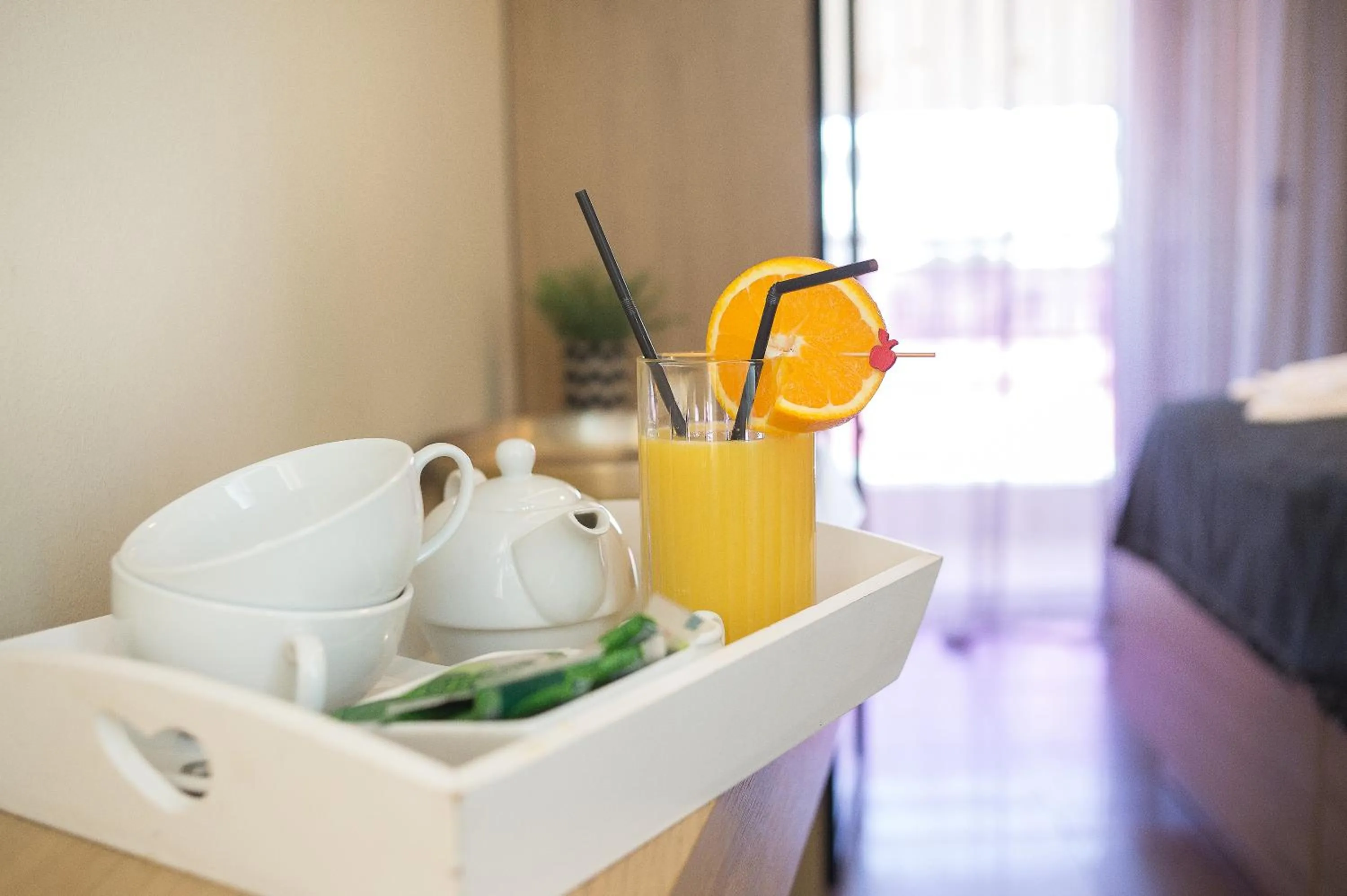 Bed in Hotel Pithari