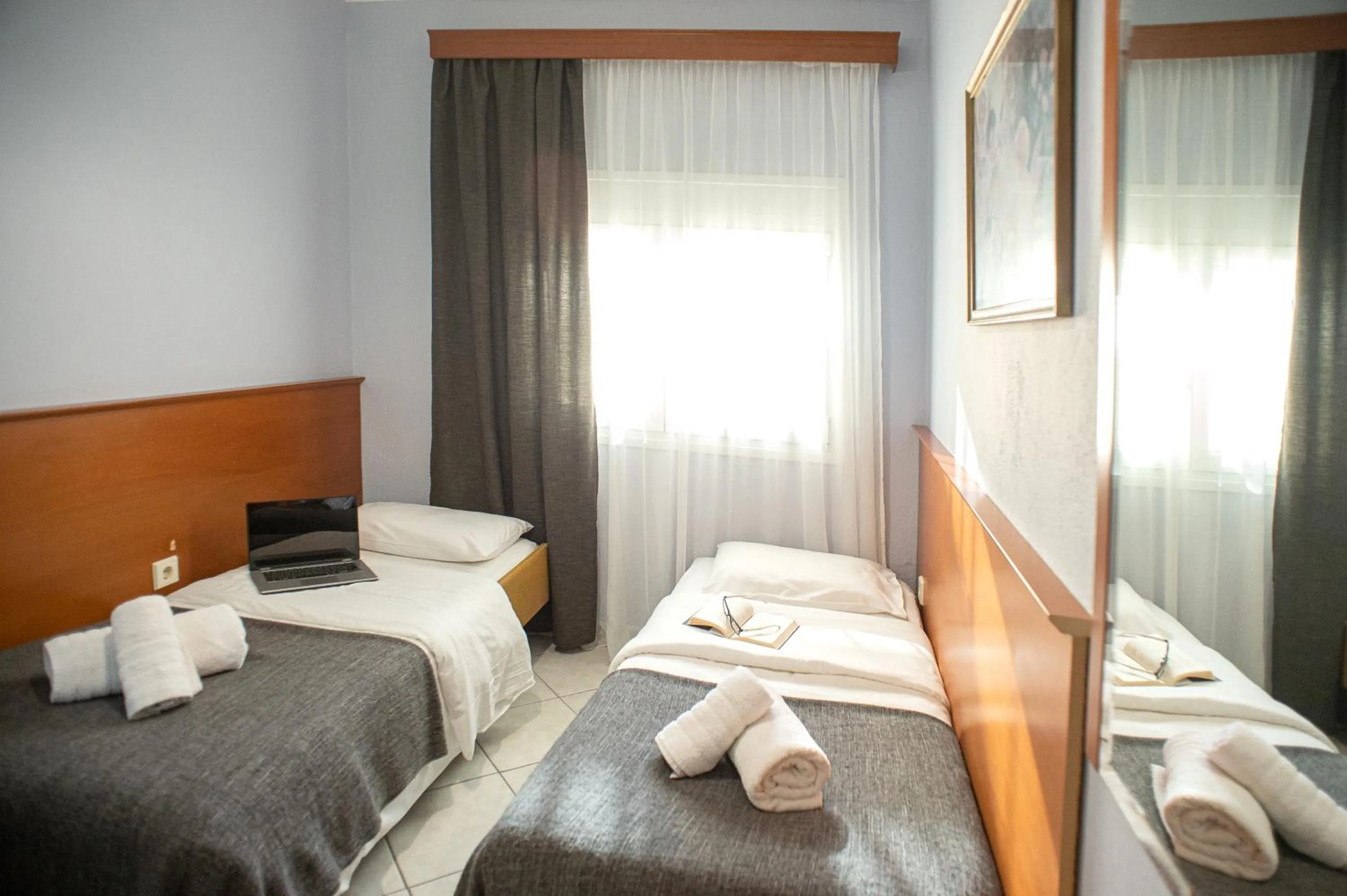 Bed in Hotel Pithari