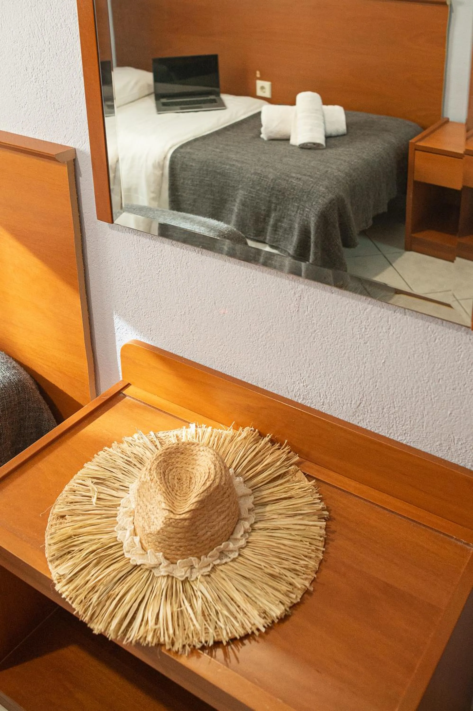 Bed in Hotel Pithari