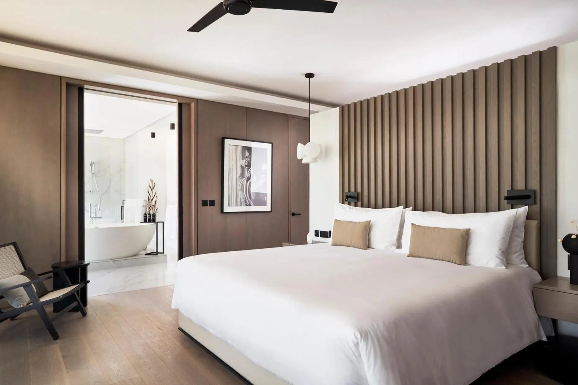 Bed in LUX* Grand Baie Resort & Residences