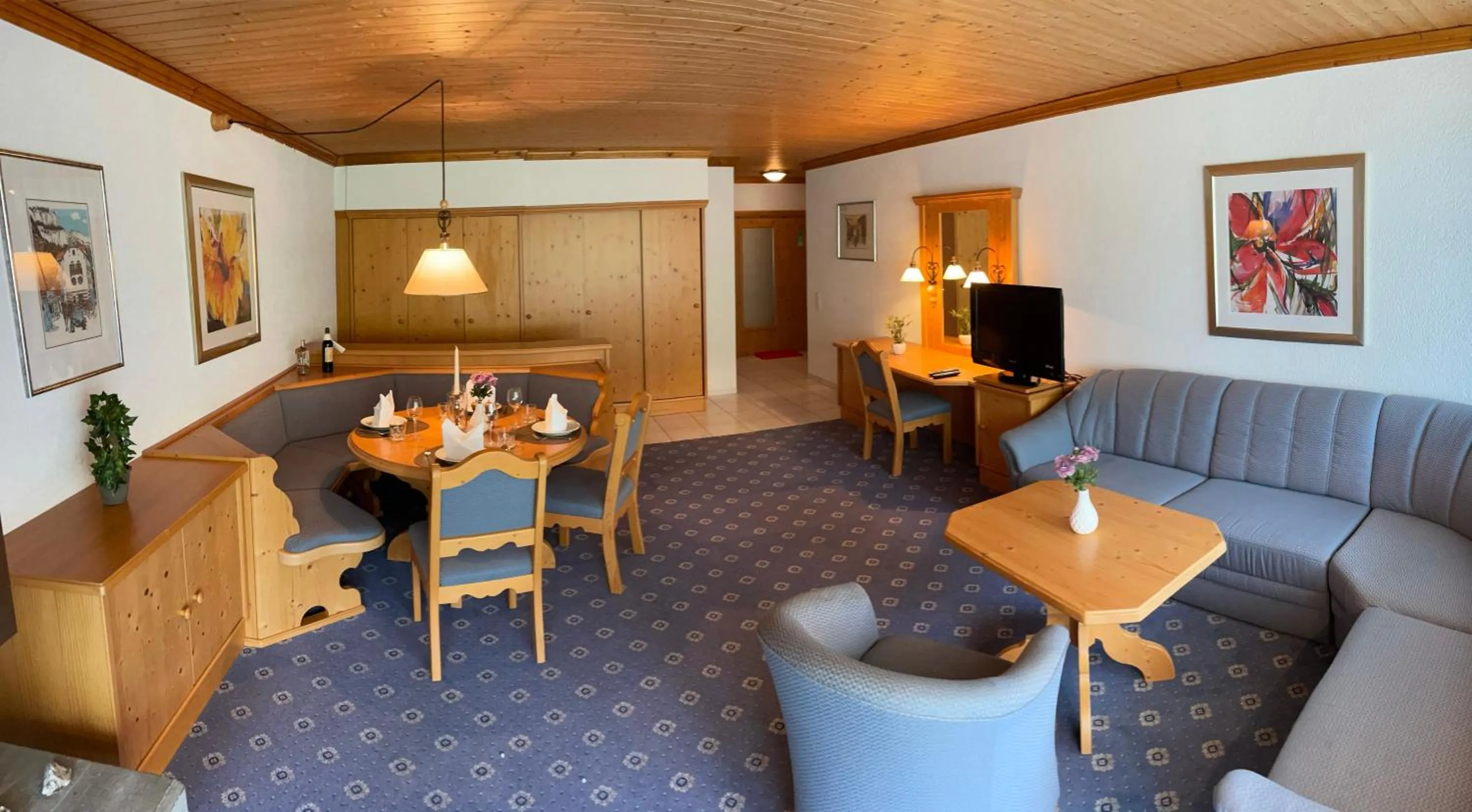 Living room in Alpenlodge Val Gronda