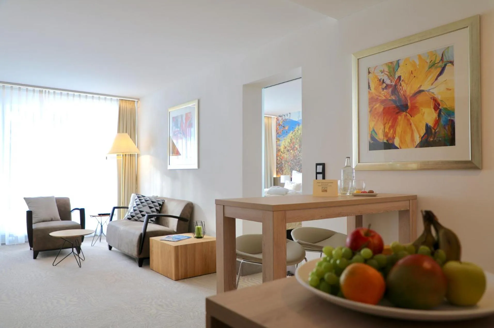 Seating area in Alpenlodge Val Gronda