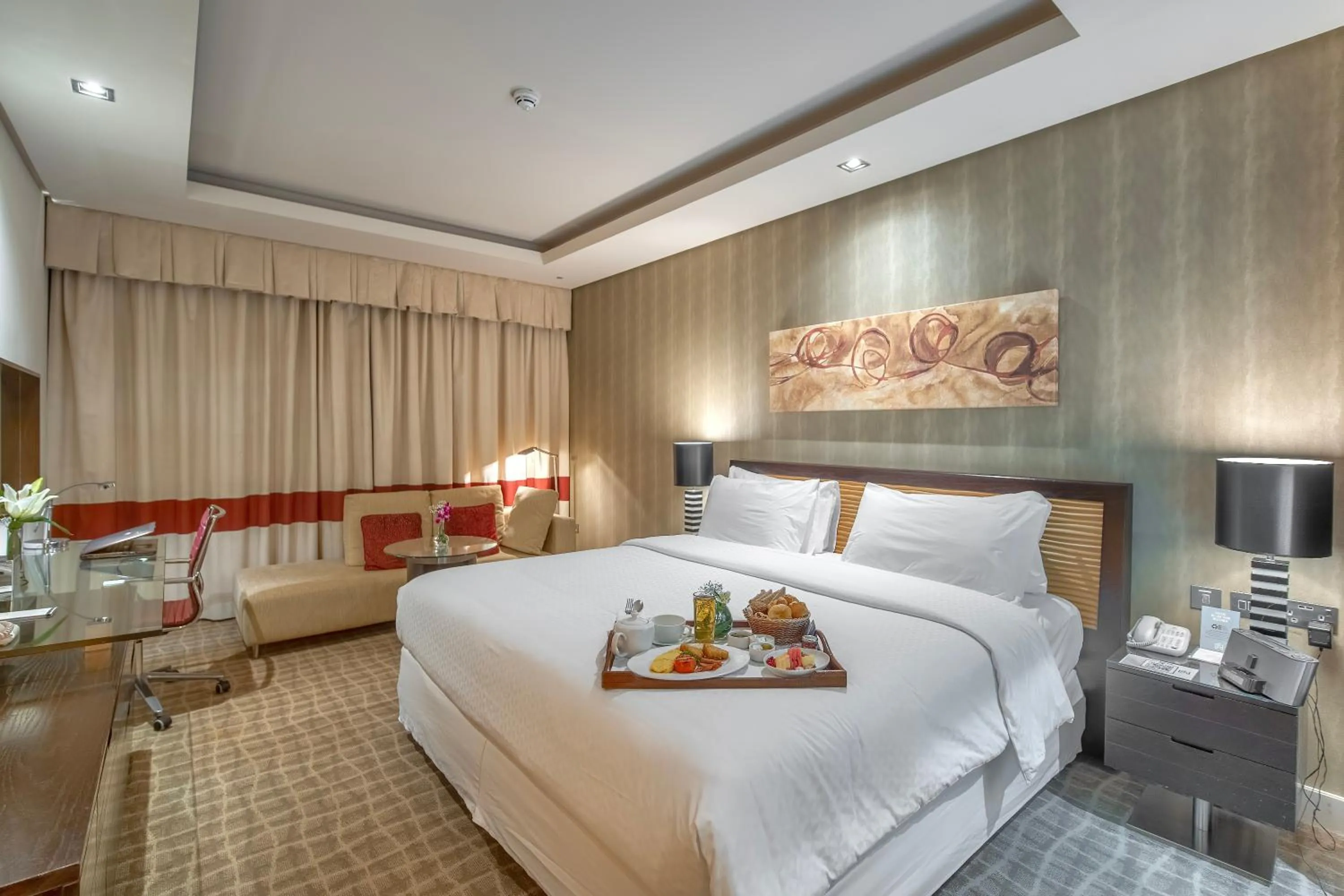 Bedroom, Bed in Majestic Premier Hotel Burdubai