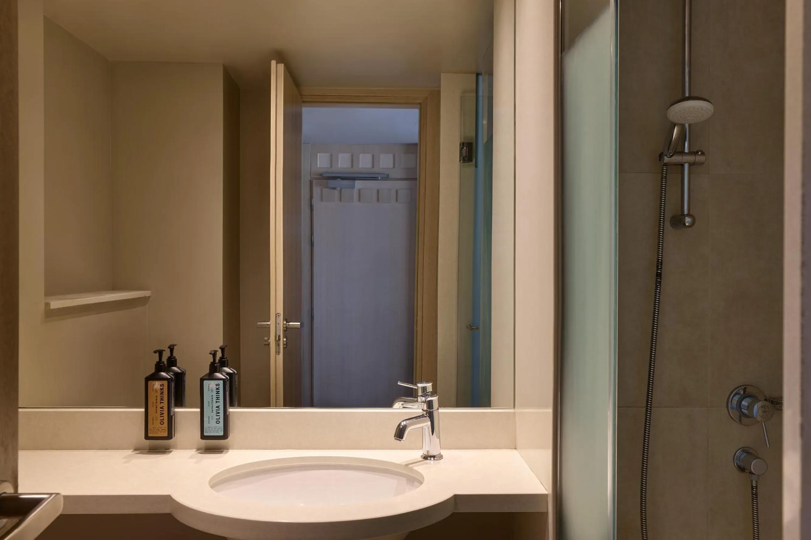 Shower in Atlantica Akti Zeus Hotel