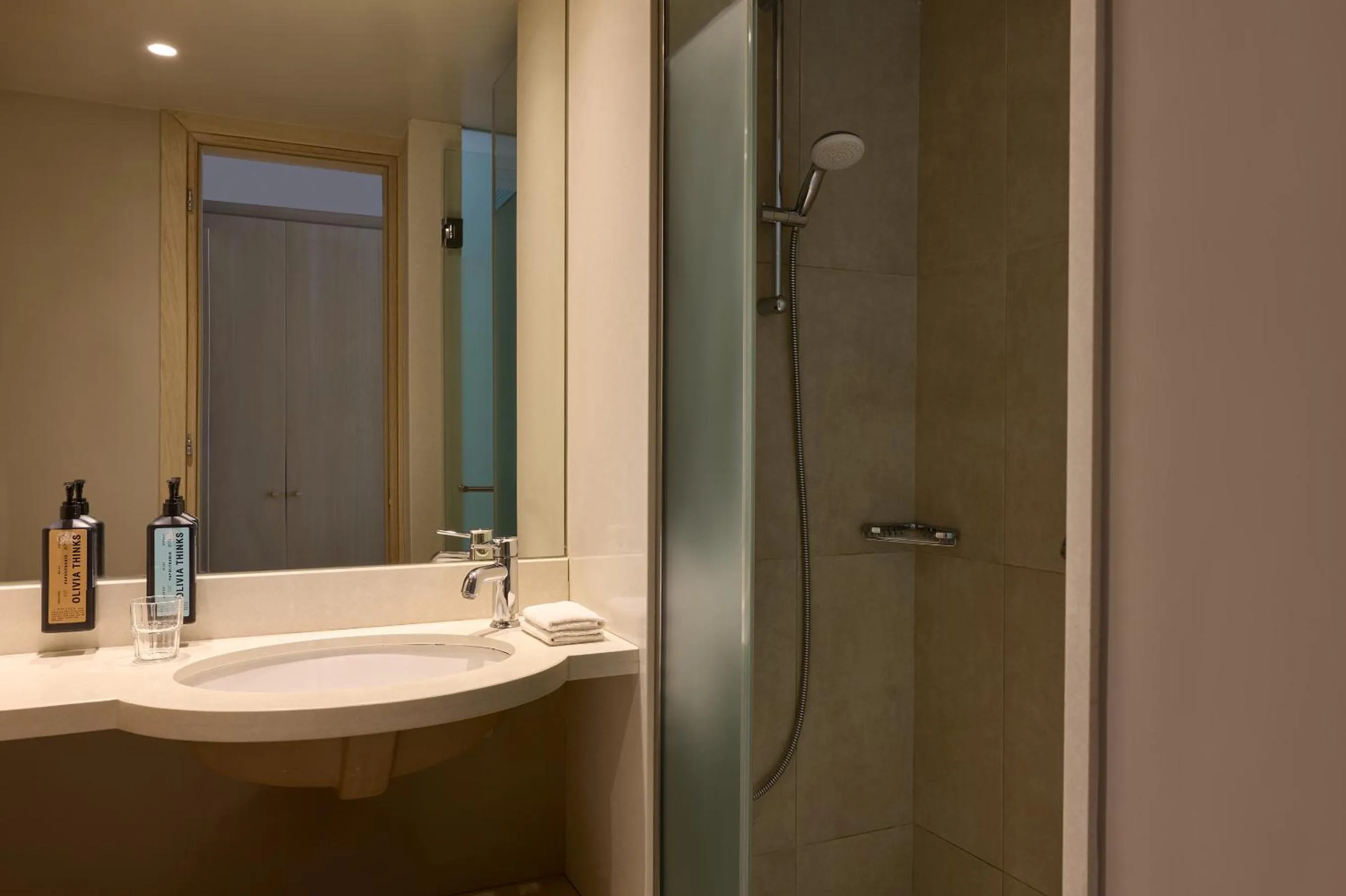 Shower in Atlantica Akti Zeus Hotel