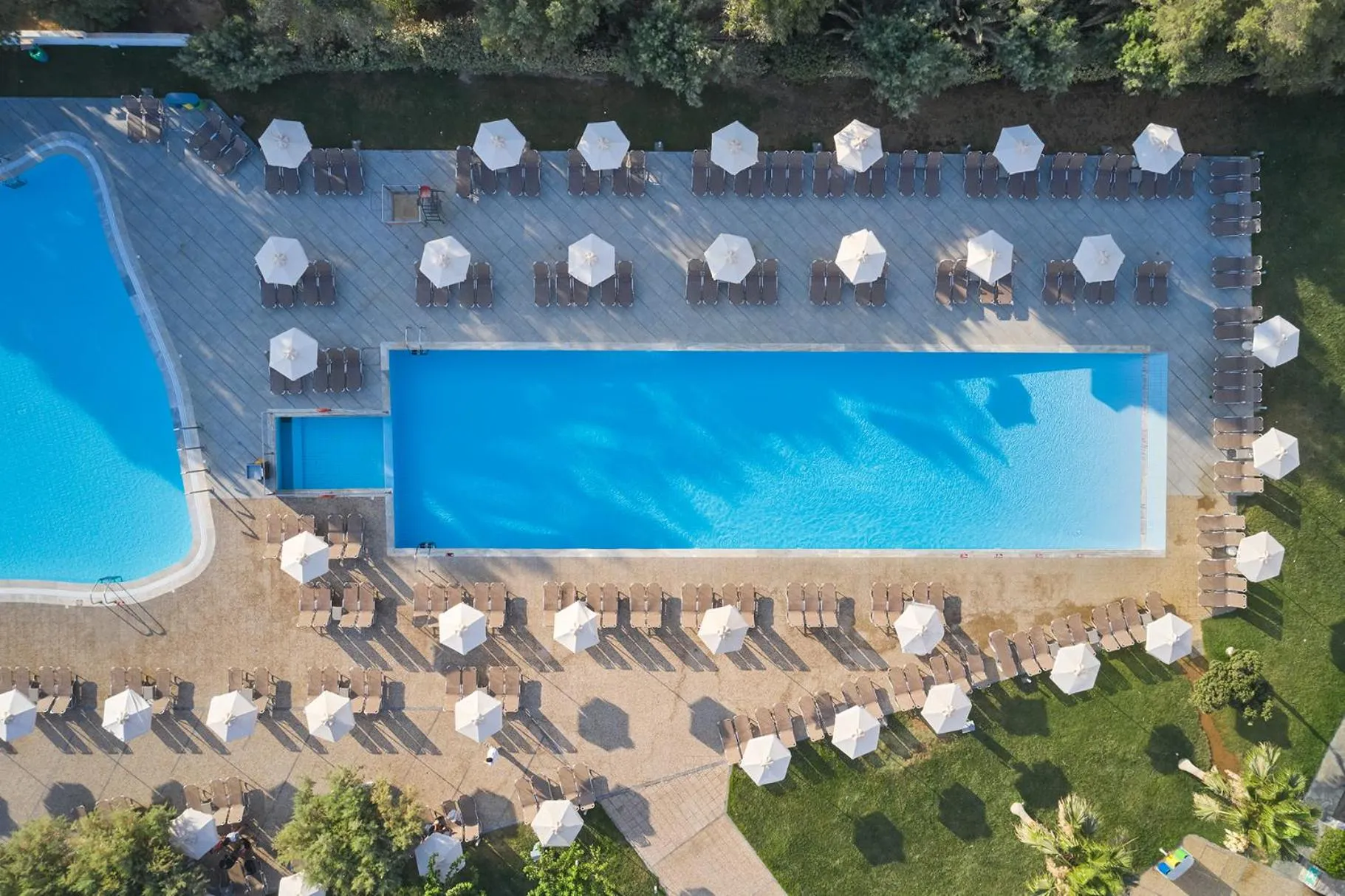 Bird's eye view in Atlantica Akti Zeus Hotel