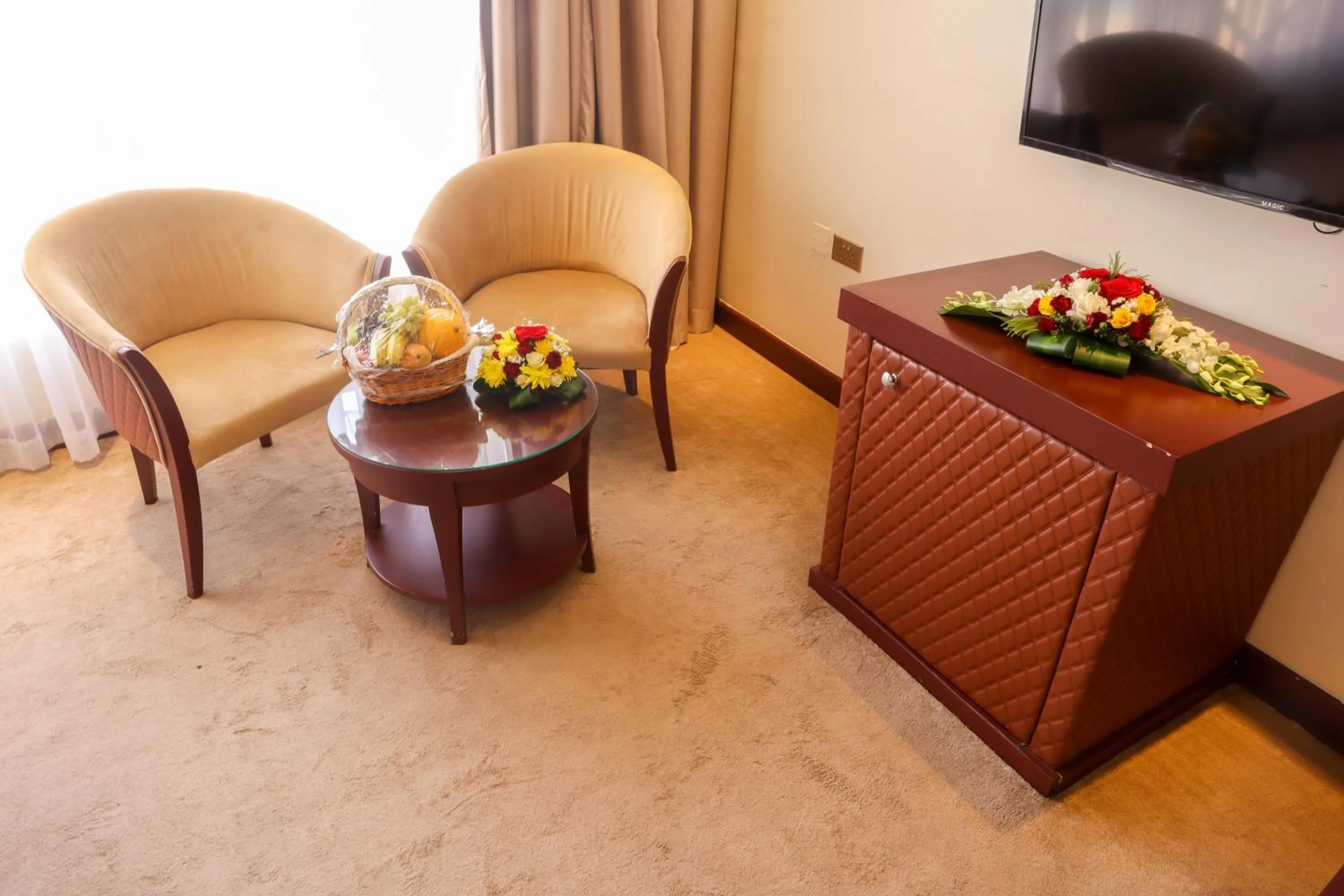 Seating area in Palette Luxury Marina View Formerly Happy Days Hotel