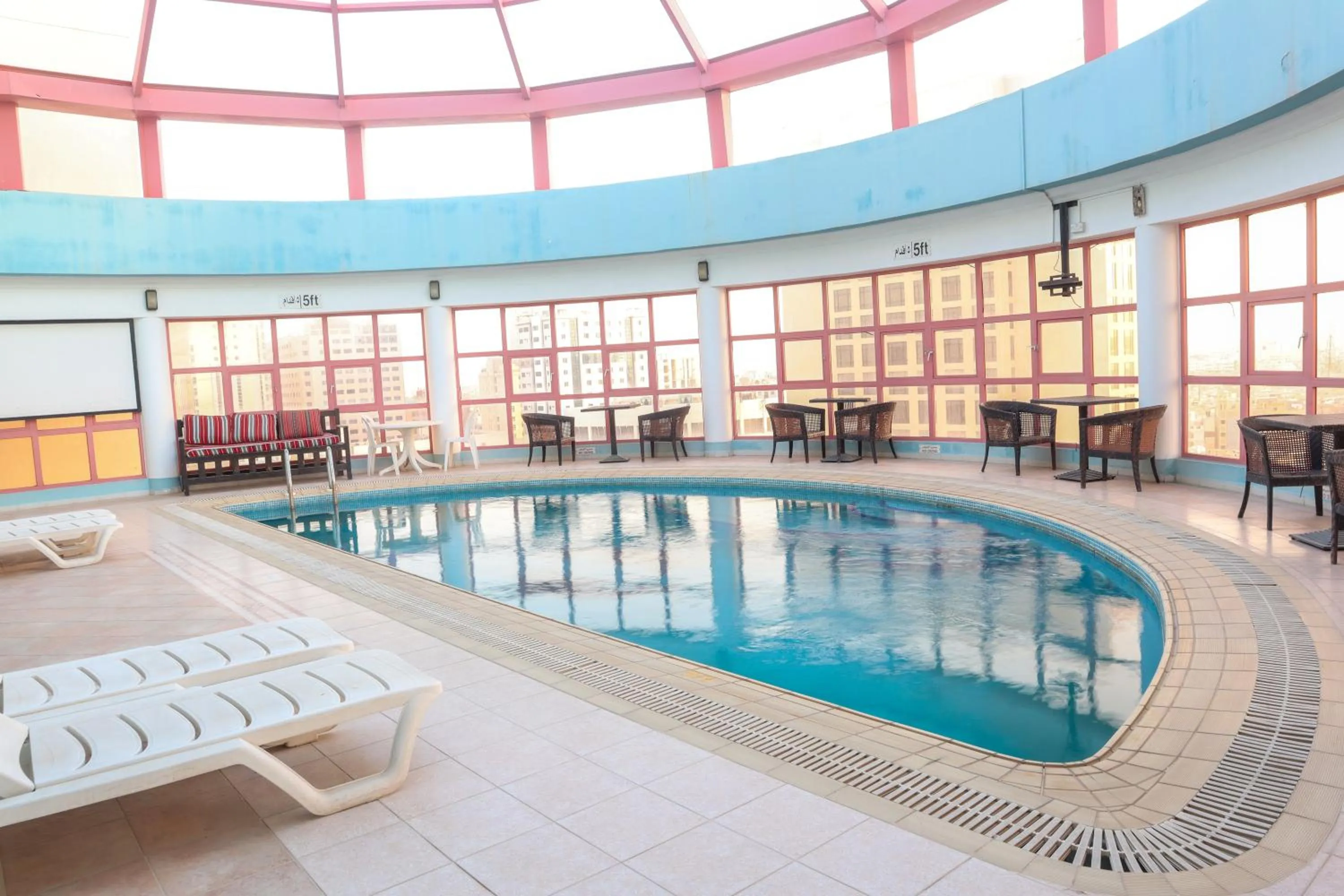 Pool view in Palette Luxury Marina View Formerly Happy Days Hotel