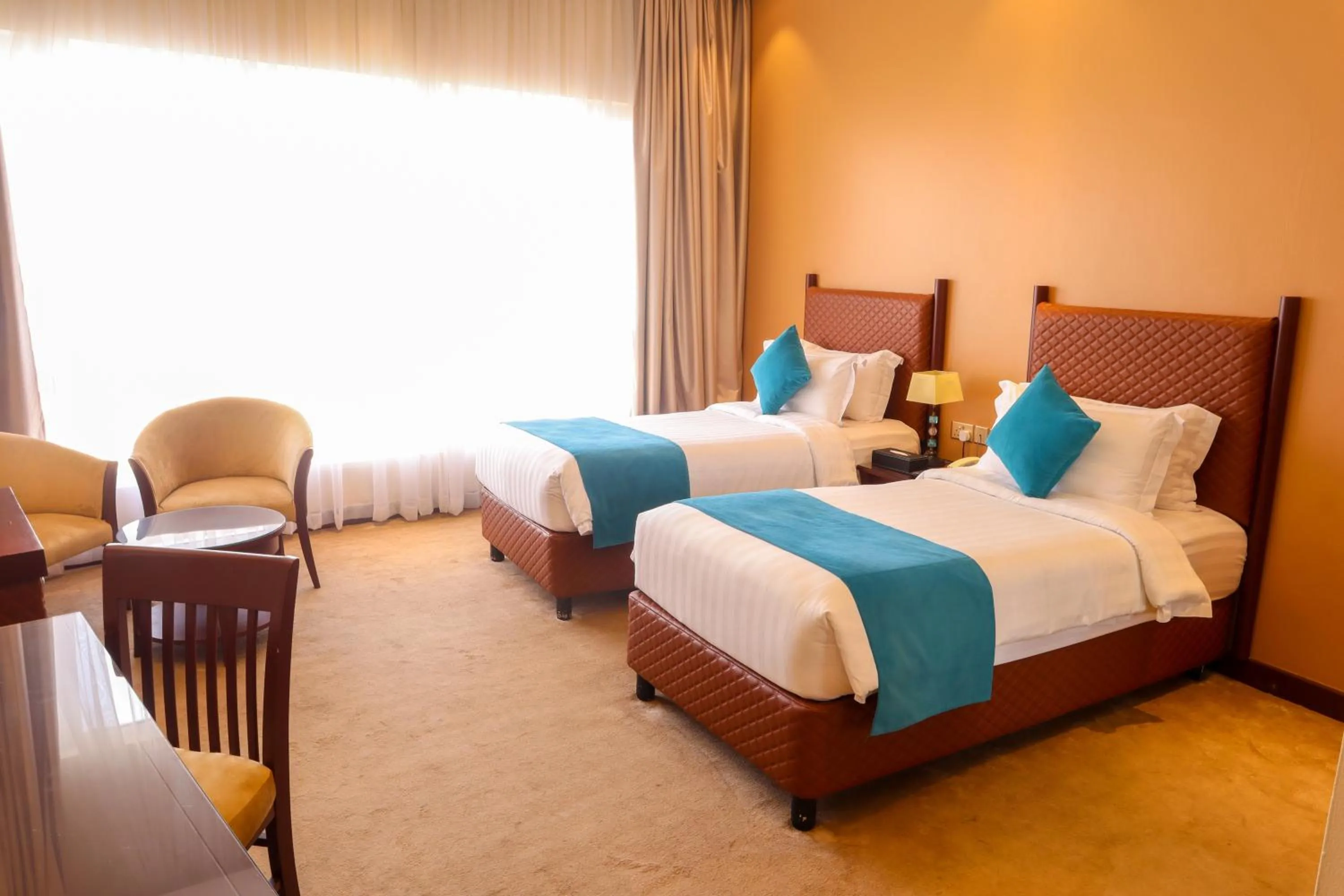 Bed in Palette Luxury Marina View Formerly Happy Days Hotel