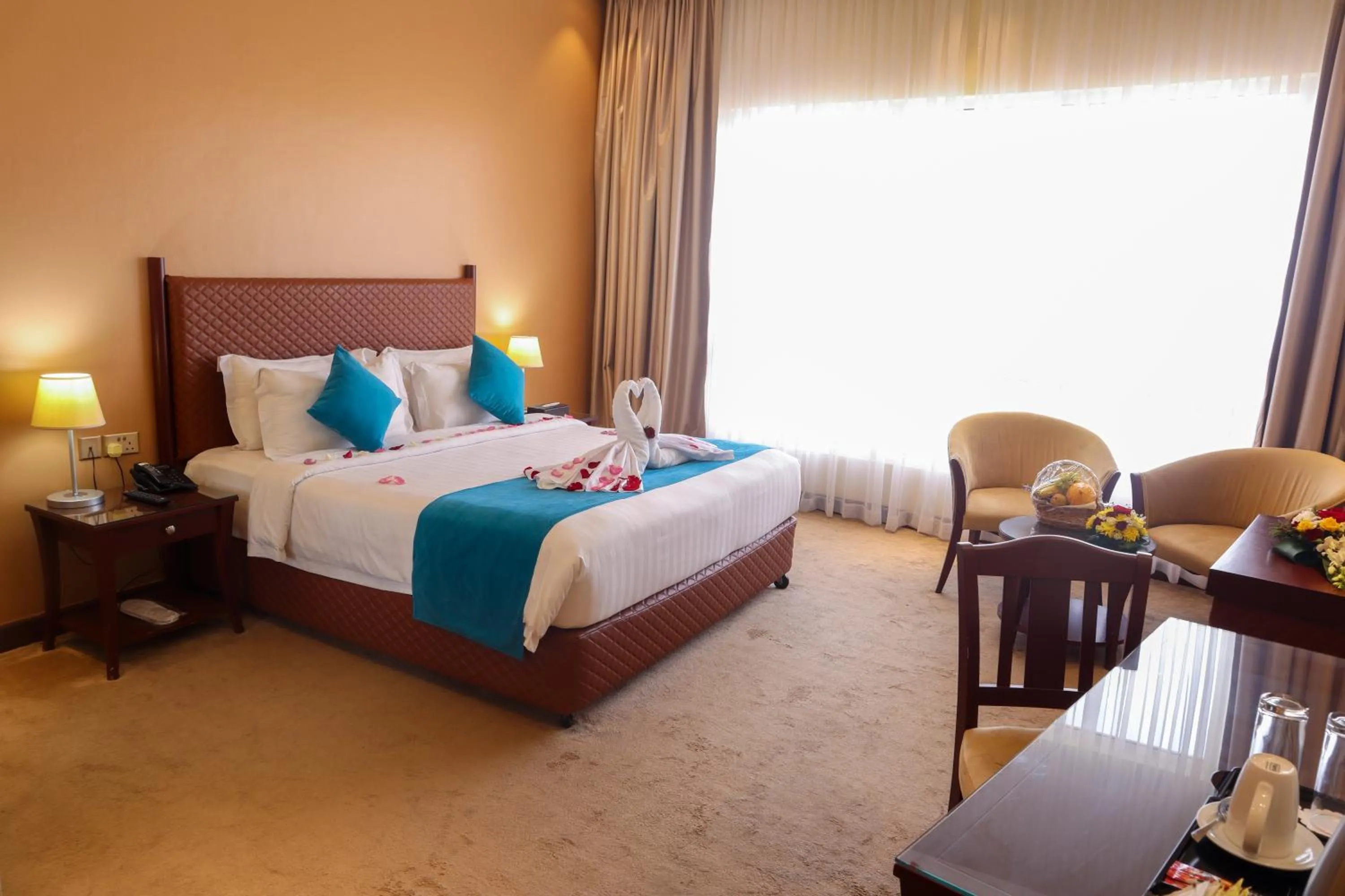 Bed in Palette Luxury Marina View Formerly Happy Days Hotel