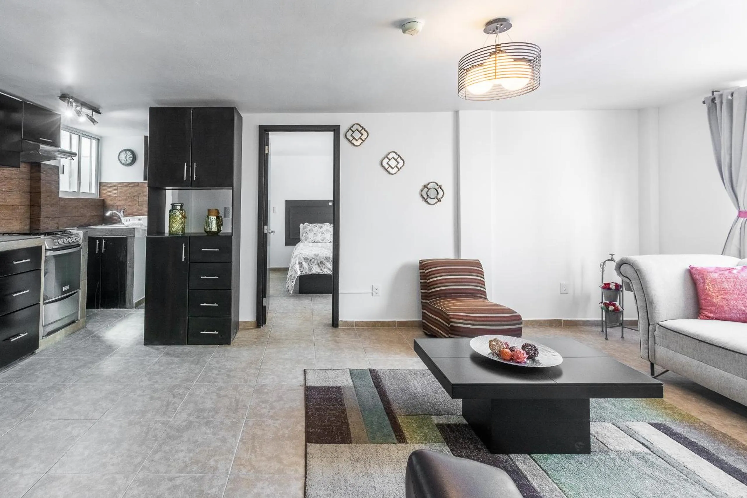 Kitchen or kitchenette in Suites 259 Condesa