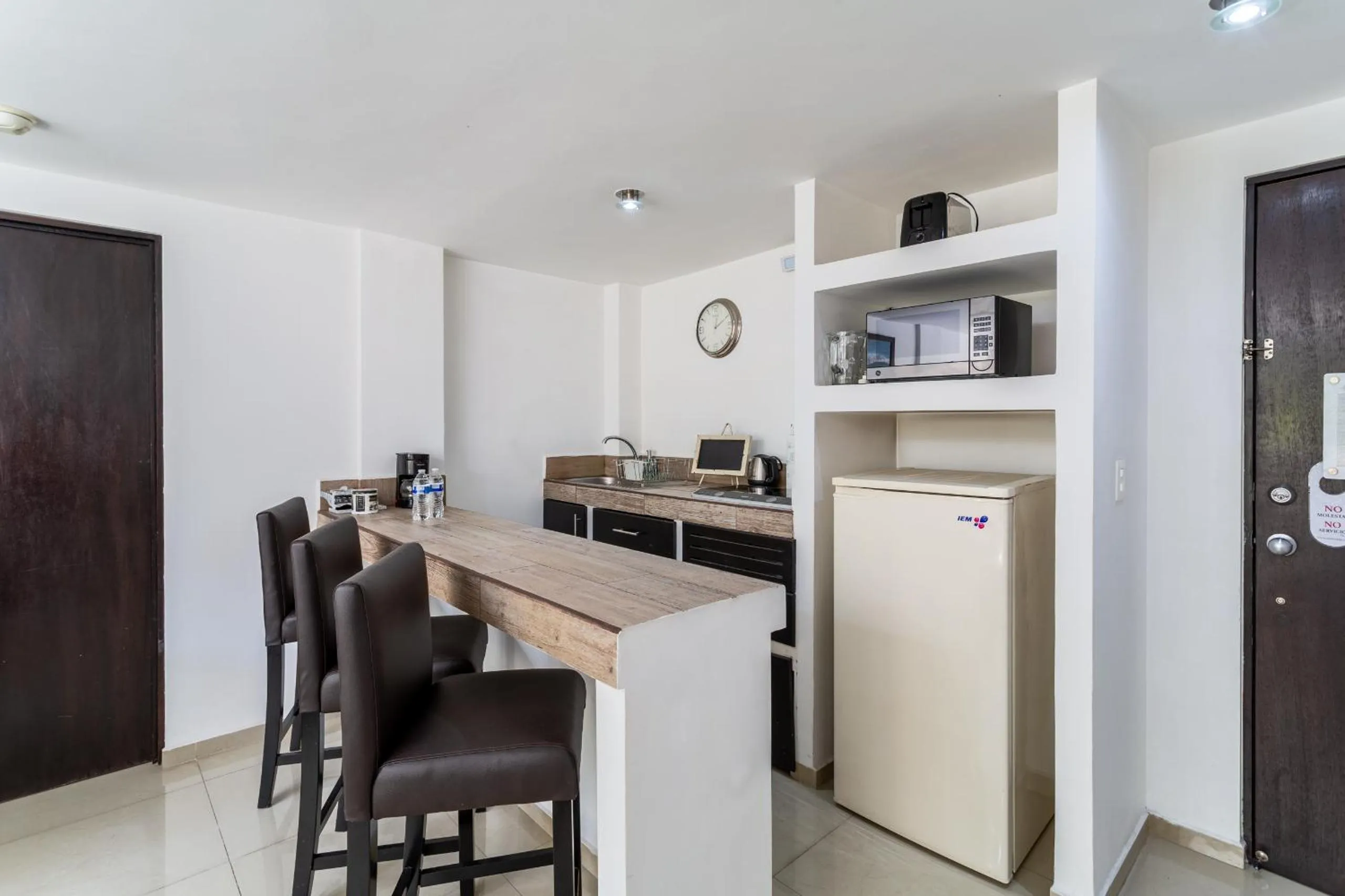 Kitchen or kitchenette in Suites 259 Condesa